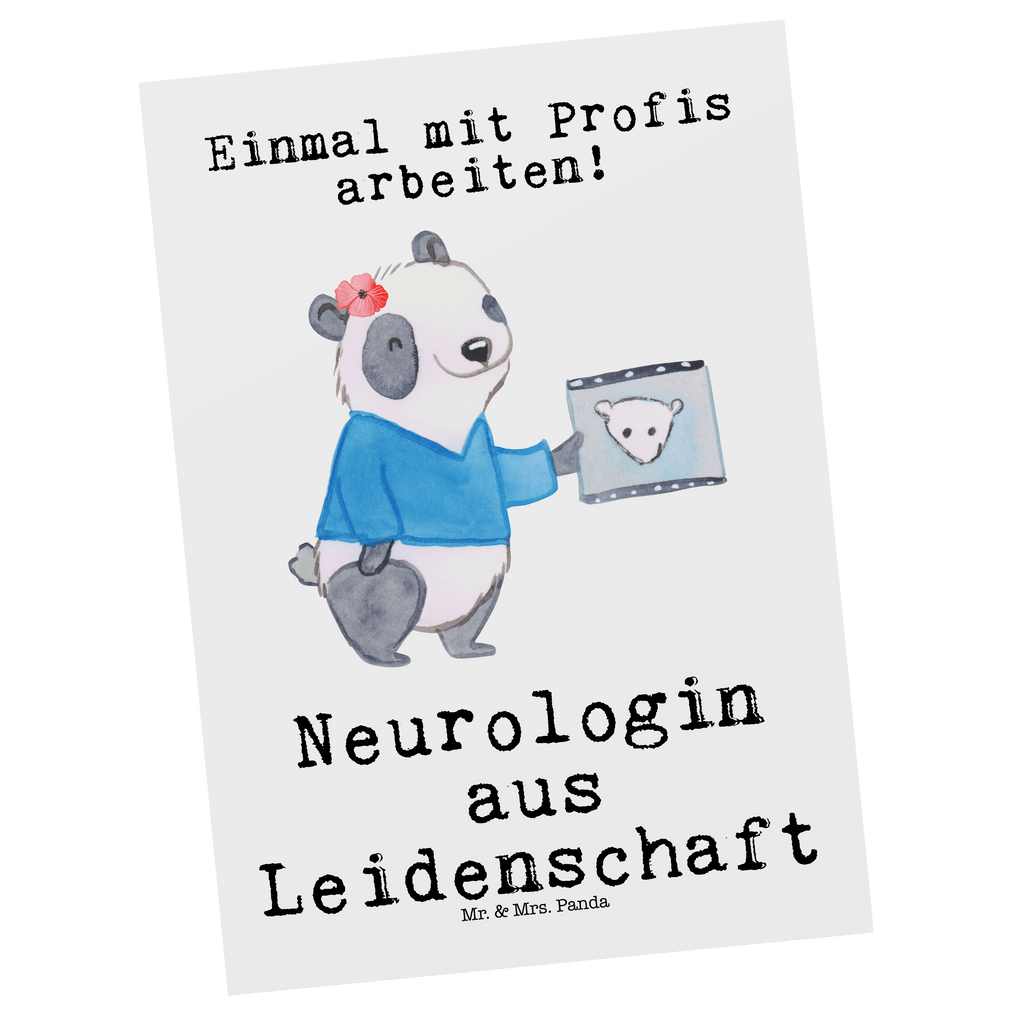 Postkarte Neurologin aus Leidenschaft Geschenkkarte, Grußkarte, Karte, Einladung, Ansichtskarte, Geburtstagskarte, Einladungskarte, Dankeskarte, Beruf, Ausbildung, Jubiläum, Abschied, Rente, Kollege, Kollegin, Geschenk, Schenken, Arbeitskollege, Mitarbeiter, Firma, Danke, Dankeschön, Neurologin, Neurologie, Mediziner, Medizinstudium