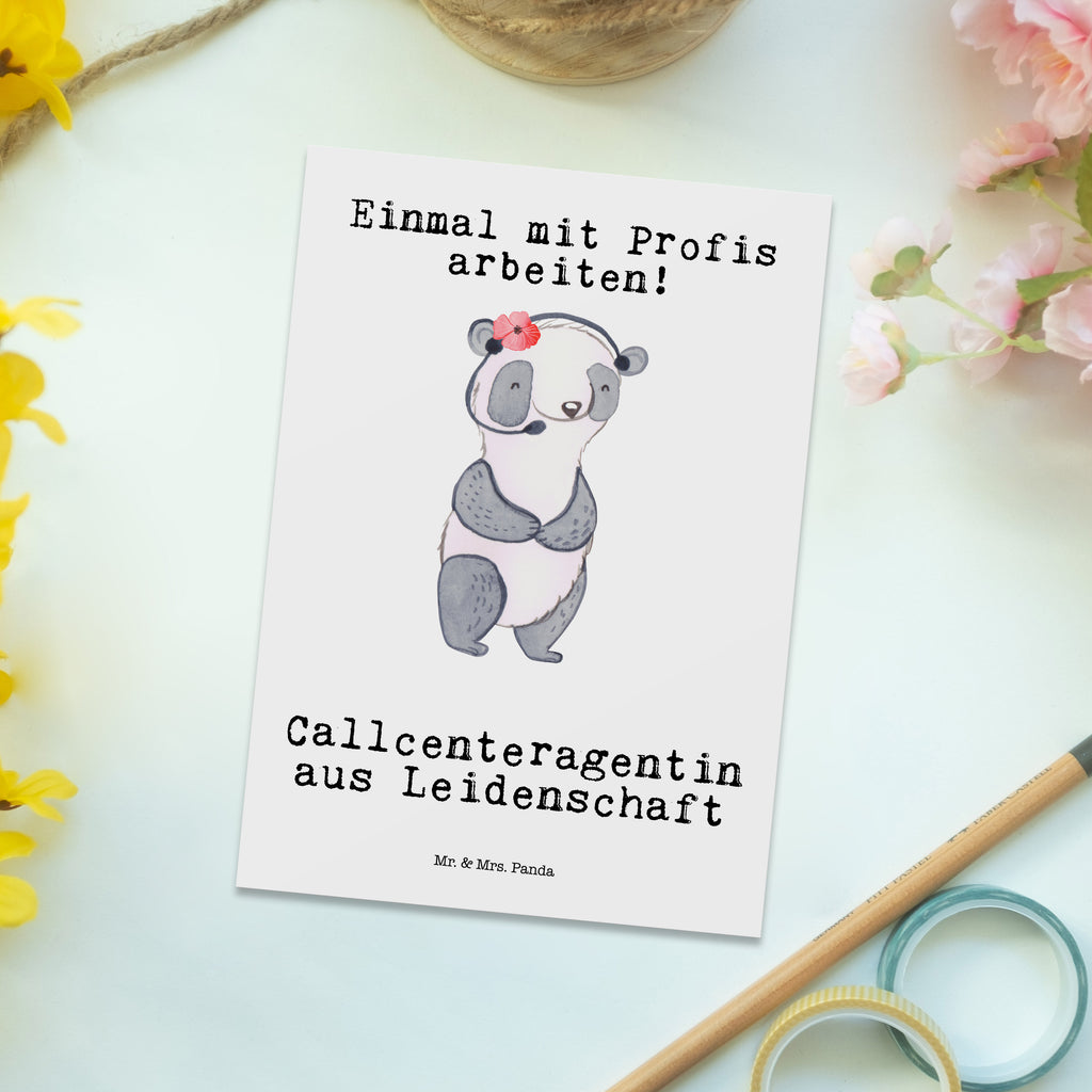 Postkarte Callcenteragentin aus Leidenschaft Geschenkkarte, Grußkarte, Karte, Einladung, Ansichtskarte, Geburtstagskarte, Einladungskarte, Dankeskarte, Beruf, Ausbildung, Jubiläum, Abschied, Rente, Kollege, Kollegin, Geschenk, Schenken, Arbeitskollege, Mitarbeiter, Firma, Danke, Dankeschön, Kundendienstmitarbeiterin, Callcenteragentin, customer service, backoffice mitarbeiter