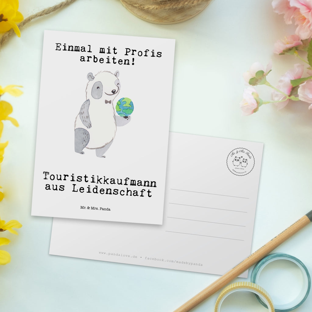 Postkarte Touristikkaufmann aus Leidenschaft Geschenkkarte, Grußkarte, Karte, Einladung, Ansichtskarte, Geburtstagskarte, Einladungskarte, Dankeskarte, Beruf, Ausbildung, Jubiläum, Abschied, Rente, Kollege, Kollegin, Geschenk, Schenken, Arbeitskollege, Mitarbeiter, Firma, Danke, Dankeschön