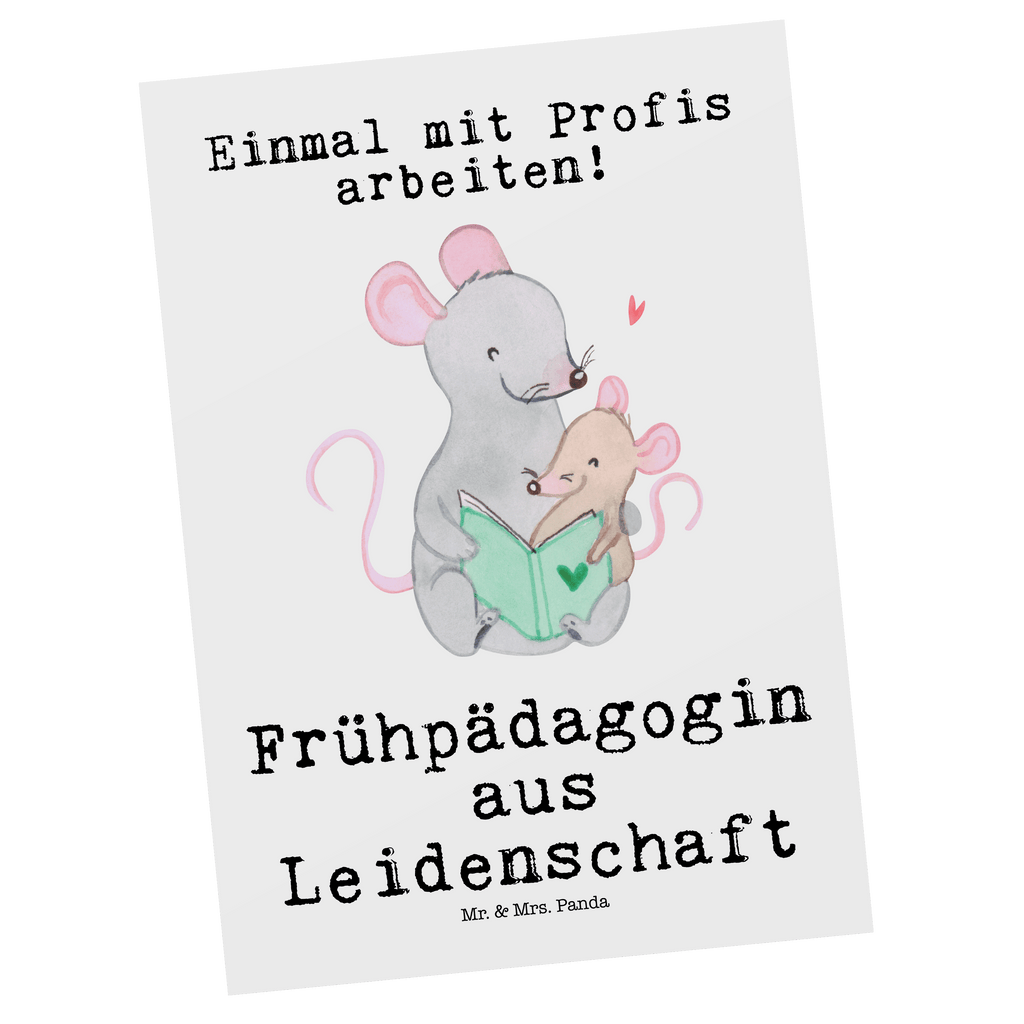 Postkarte Frühpädagogin aus Leidenschaft Geschenkkarte, Grußkarte, Karte, Einladung, Ansichtskarte, Geburtstagskarte, Einladungskarte, Beruf, Ausbildung, Jubiläum, Abschied, Rente, Kollege, Kollegin, Geschenk, Schenken, Arbeitskollege, Mitarbeiter, Firma, Danke, Dankeschön, Frühpädagogin, Frühpädagogik, Studium