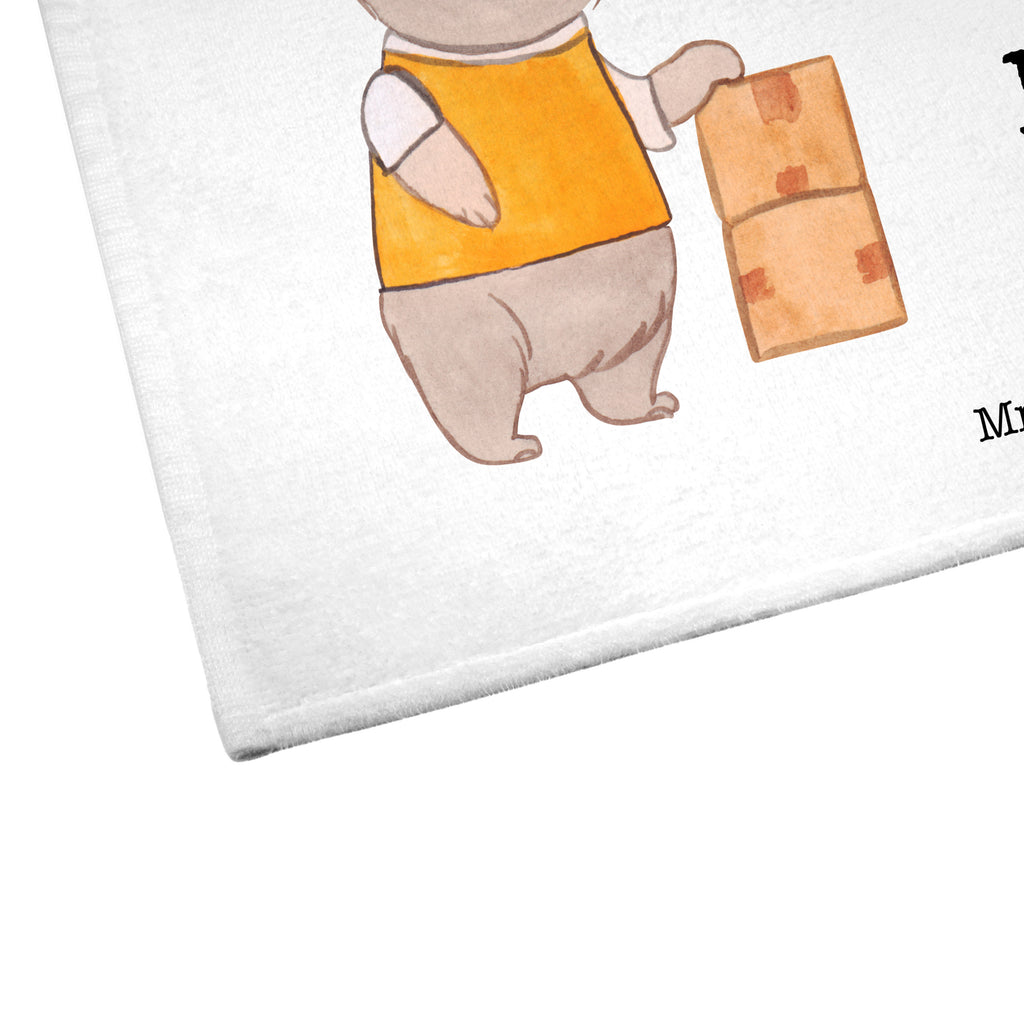 Gäste Handtuch Möbelpackerin aus Leidenschaft Gästetuch, Reisehandtuch, Sport Handtuch, Frottier, Kinder Handtuch, Beruf, Ausbildung, Jubiläum, Abschied, Rente, Kollege, Kollegin, Geschenk, Schenken, Arbeitskollege, Mitarbeiter, Firma, Danke, Dankeschön, Möbelpackerin, Umzugshelferin, Umzugsfirma, Umzugsservice