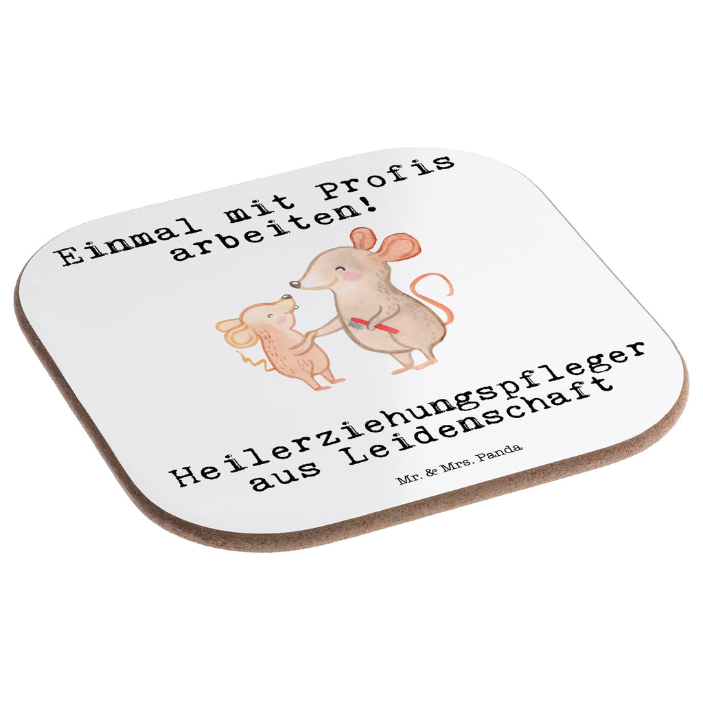 Quadratische Untersetzer Heilerziehungspfleger aus Leidenschaft Bierdeckel, Glasuntersetzer, Untersetzer Gläser, Getränkeuntersetzer, Beruf, Ausbildung, Jubiläum, Abschied, Rente, Kollege, Kollegin, Geschenk, Schenken, Arbeitskollege, Mitarbeiter, Firma, Danke, Dankeschön, Heilerziehungspfleger, Heilpädagoge