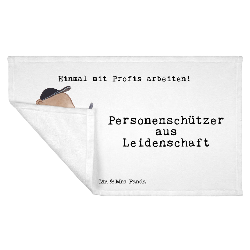 Gäste Handtuch Personenschützer aus Leidenschaft Gästetuch, Reisehandtuch, Sport Handtuch, Frottier, Kinder Handtuch, Beruf, Ausbildung, Jubiläum, Abschied, Rente, Kollege, Kollegin, Geschenk, Schenken, Arbeitskollege, Mitarbeiter, Firma, Danke, Dankeschön, Bodyguard, Personenschützer