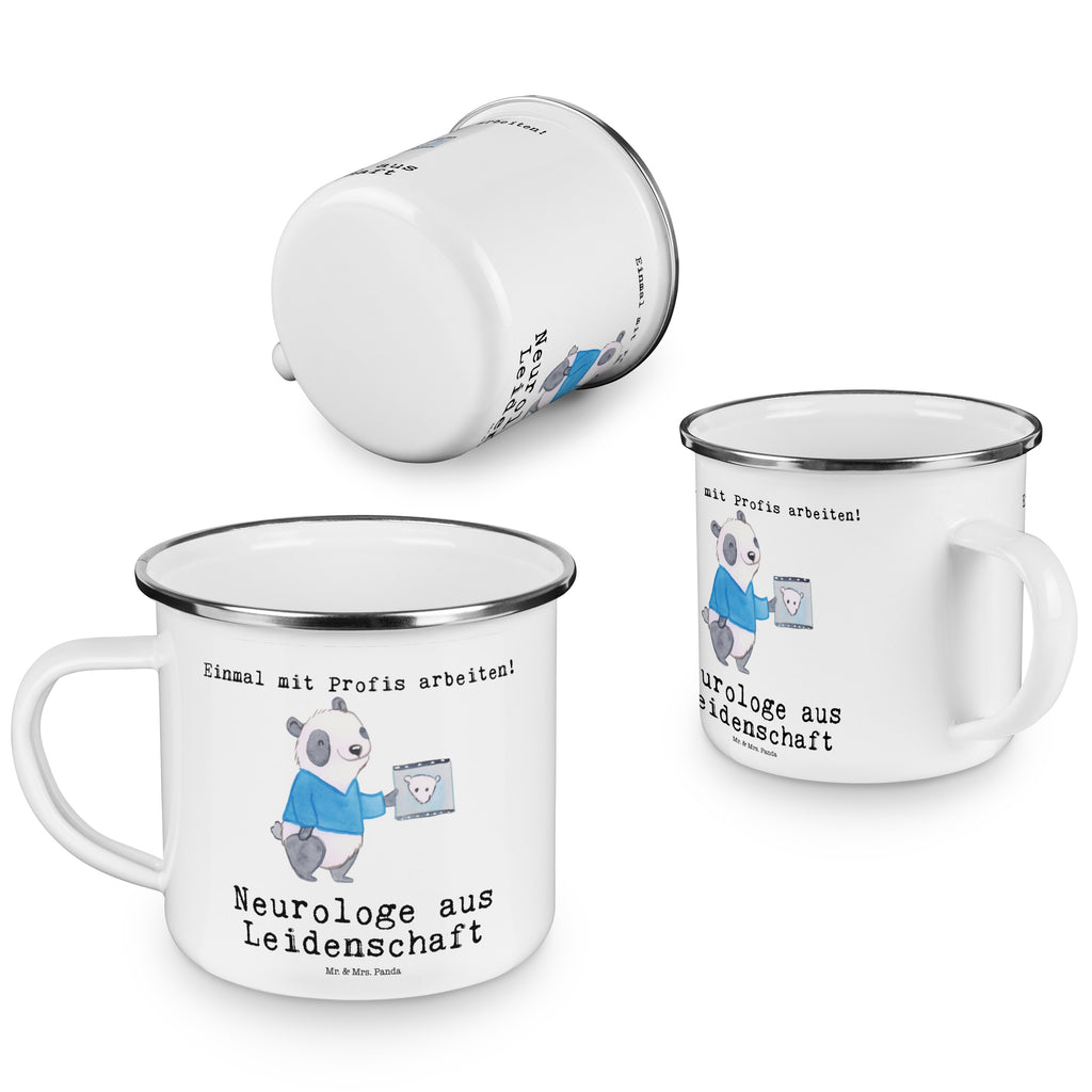 Camping Emaille Tasse Neurologe aus Leidenschaft Campingtasse, Trinkbecher, Metalltasse, Outdoor Tasse, Emaille Trinkbecher, Blechtasse Outdoor, Emaille Campingbecher, Edelstahl Trinkbecher, Metalltasse für Camping, Kaffee Blechtasse, Camping Tasse Metall, Beruf, Ausbildung, Jubiläum, Abschied, Rente, Kollege, Kollegin, Geschenk, Schenken, Arbeitskollege, Mitarbeiter, Firma, Danke, Dankeschön, Neurologe, Neurologie, Mediziner, Medizinstudium