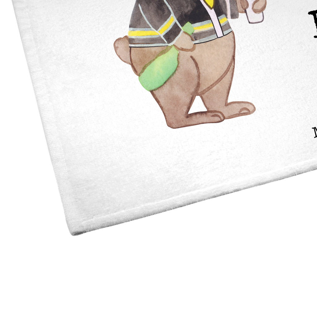 Gäste Handtuch Flugbegleiter mit Herz Gästetuch, Reisehandtuch, Sport Handtuch, Frottier, Kinder Handtuch, Beruf, Ausbildung, Jubiläum, Abschied, Rente, Kollege, Kollegin, Geschenk, Schenken, Arbeitskollege, Mitarbeiter, Firma, Danke, Dankeschön, Flugbegleiter, Steward, Flugsteward, Flight-Attendant