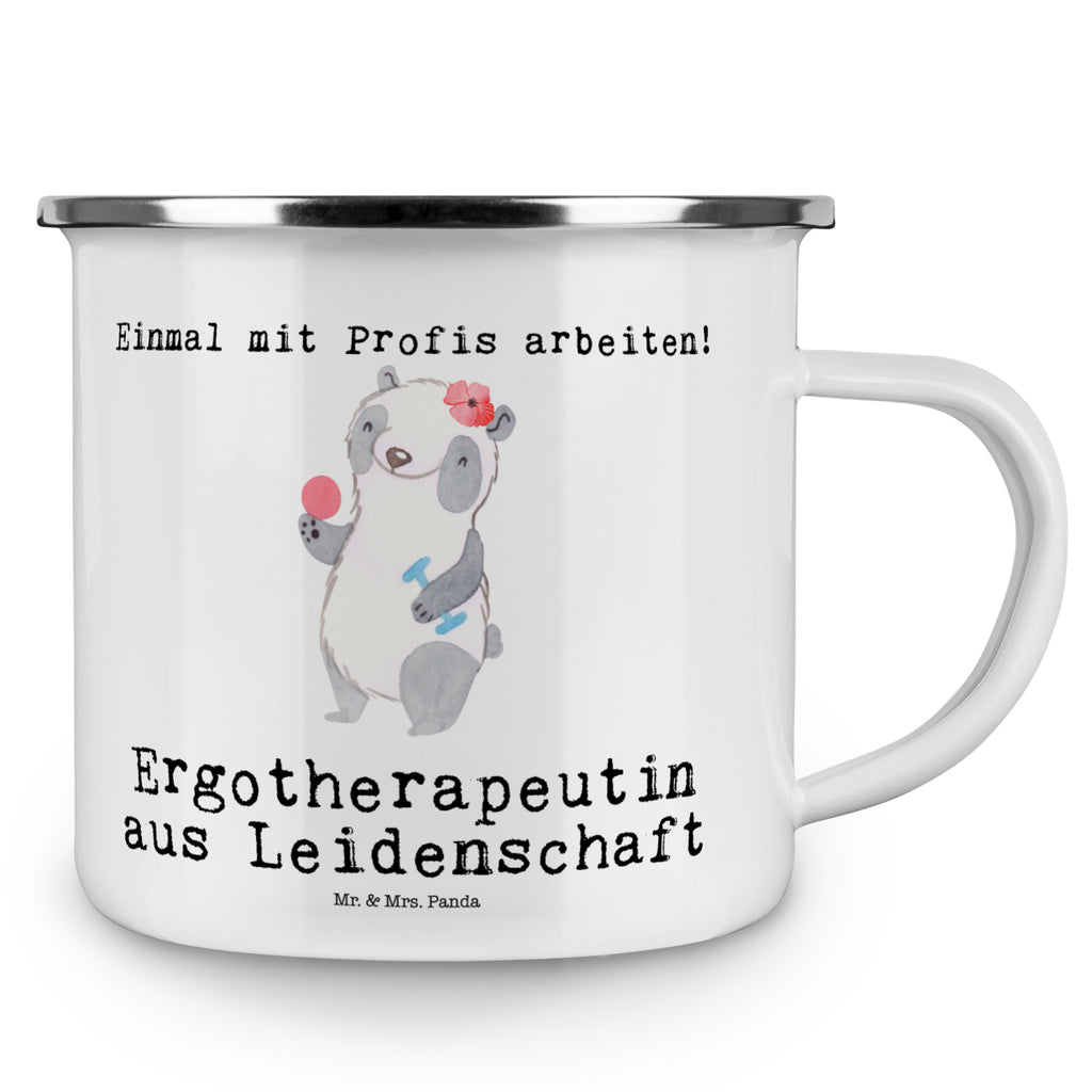 Camping Emaille Tasse Ergotherapeutin aus Leidenschaft Campingtasse, Trinkbecher, Metalltasse, Outdoor Tasse, Emaille Trinkbecher, Blechtasse Outdoor, Emaille Campingbecher, Edelstahl Trinkbecher, Metalltasse für Camping, Kaffee Blechtasse, Camping Tasse Metall, Beruf, Ausbildung, Jubiläum, Abschied, Rente, Kollege, Kollegin, Geschenk, Schenken, Arbeitskollege, Mitarbeiter, Firma, Danke, Dankeschön, Ergotherapeutin, Ergotherapie