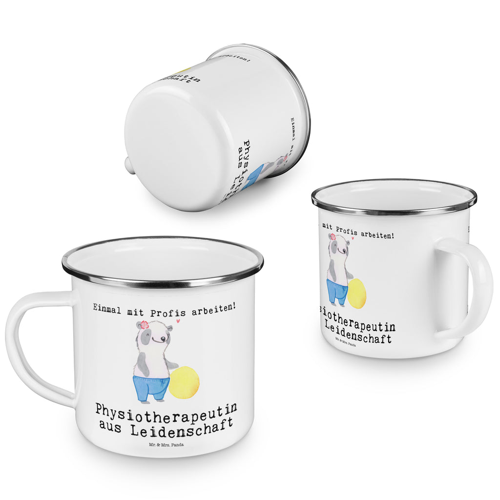 Camping Emaille Tasse Physiotherapeutin aus Leidenschaft Campingtasse, Trinkbecher, Metalltasse, Outdoor Tasse, Emaille Trinkbecher, Blechtasse Outdoor, Emaille Campingbecher, Edelstahl Trinkbecher, Metalltasse für Camping, Kaffee Blechtasse, Camping Tasse Metall, Beruf, Ausbildung, Jubiläum, Abschied, Rente, Kollege, Kollegin, Geschenk, Schenken, Arbeitskollege, Mitarbeiter, Firma, Danke, Dankeschön