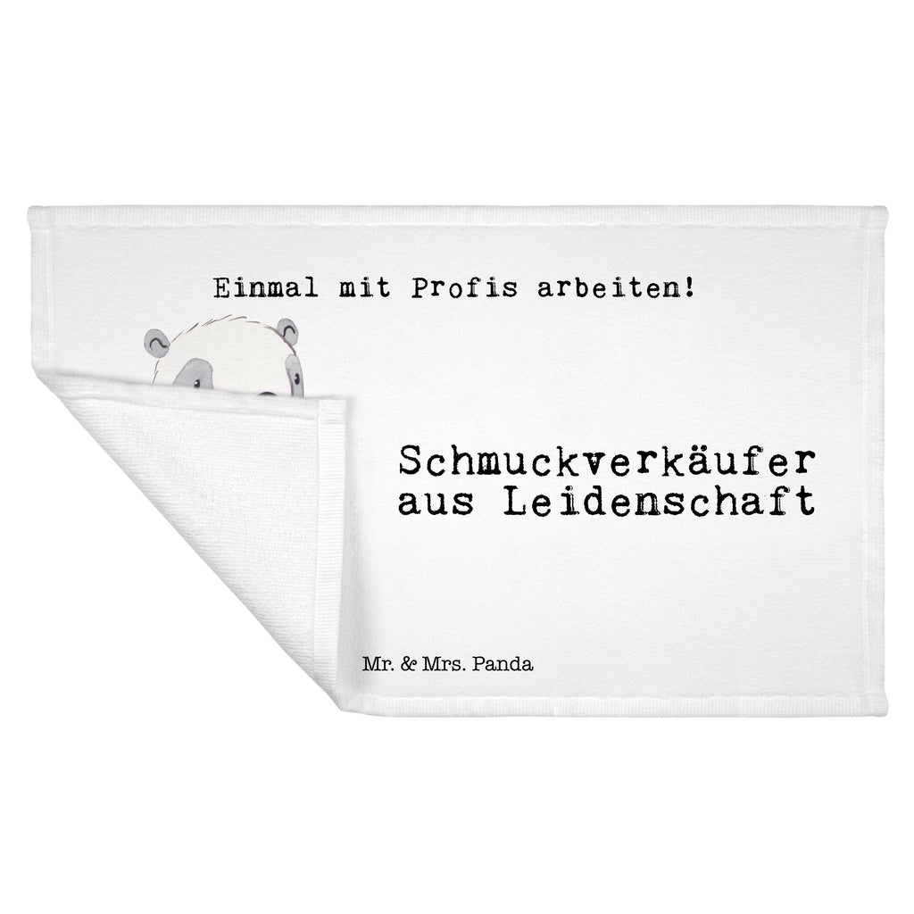 Gäste Handtuch Schmuckverkäufer aus Leidenschaft Gästetuch, Reisehandtuch, Sport Handtuch, Frottier, Kinder Handtuch, Beruf, Ausbildung, Jubiläum, Abschied, Rente, Kollege, Kollegin, Geschenk, Schenken, Arbeitskollege, Mitarbeiter, Firma, Danke, Dankeschön, Schmuckverkäufer, Juwelier, Goldschmied, Schmied, Schmuckwarenhändler, Schmuckgeschäft, Eröffnung