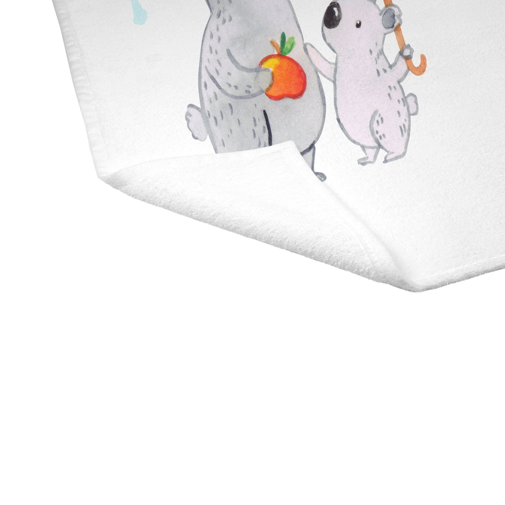 Gäste Handtuch Tagesvater mit Herz Gästetuch, Reisehandtuch, Sport Handtuch, Frottier, Kinder Handtuch, Beruf, Ausbildung, Jubiläum, Abschied, Rente, Kollege, Kollegin, Geschenk, Schenken, Arbeitskollege, Mitarbeiter, Firma, Danke, Dankeschön