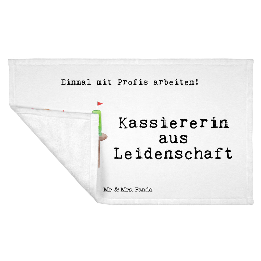 Gäste Handtuch Kassiererin aus Leidenschaft Gästetuch, Reisehandtuch, Sport Handtuch, Frottier, Kinder Handtuch, Beruf, Ausbildung, Jubiläum, Abschied, Rente, Kollege, Kollegin, Geschenk, Schenken, Arbeitskollege, Mitarbeiter, Firma, Danke, Dankeschön, Kassiererin, Kassenwartin, Mitarbeiterin Kasse