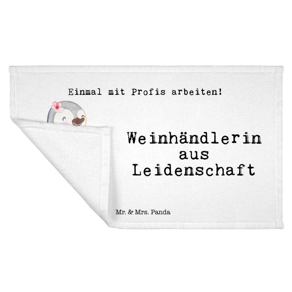 Gäste Handtuch Weinhändlerin aus Leidenschaft Gästetuch, Reisehandtuch, Sport Handtuch, Frottier, Kinder Handtuch, Beruf, Ausbildung, Jubiläum, Abschied, Rente, Kollege, Kollegin, Geschenk, Schenken, Arbeitskollege, Mitarbeiter, Firma, Danke, Dankeschön