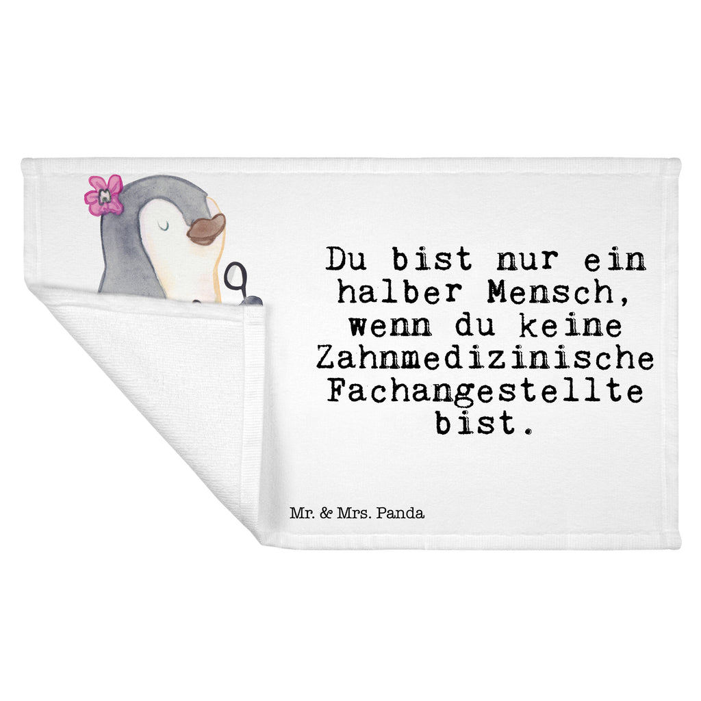 Gäste Handtuch Zahnmedizinische Fachangestellte mit Herz Gästetuch, Reisehandtuch, Sport Handtuch, Frottier, Kinder Handtuch, Beruf, Ausbildung, Jubiläum, Abschied, Rente, Kollege, Kollegin, Geschenk, Schenken, Arbeitskollege, Mitarbeiter, Firma, Danke, Dankeschön