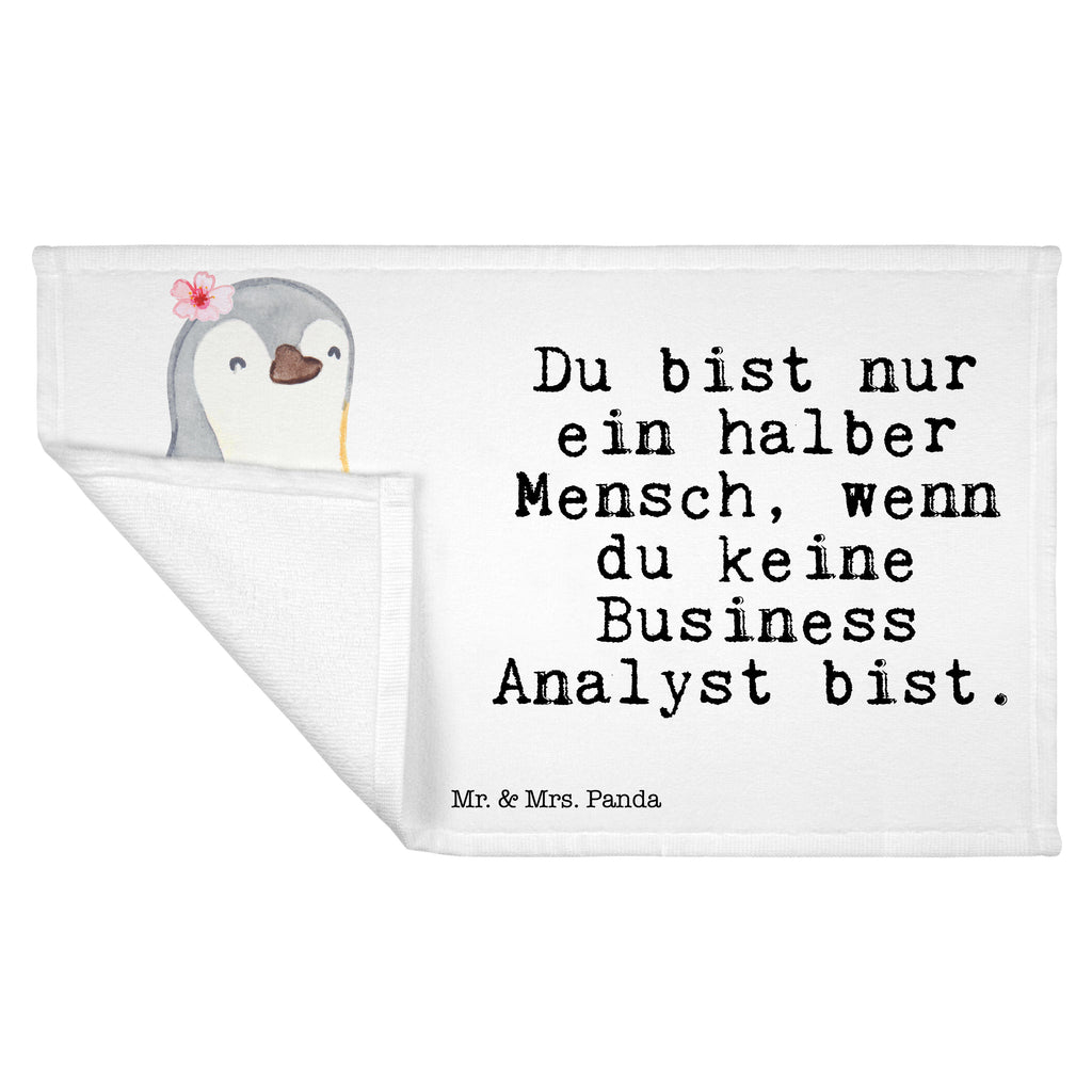 Gäste Handtuch Business Analyst mit Herz Gästetuch, Reisehandtuch, Sport Handtuch, Frottier, Kinder Handtuch, Beruf, Ausbildung, Jubiläum, Abschied, Rente, Kollege, Kollegin, Geschenk, Schenken, Arbeitskollege, Mitarbeiter, Firma, Danke, Dankeschön
