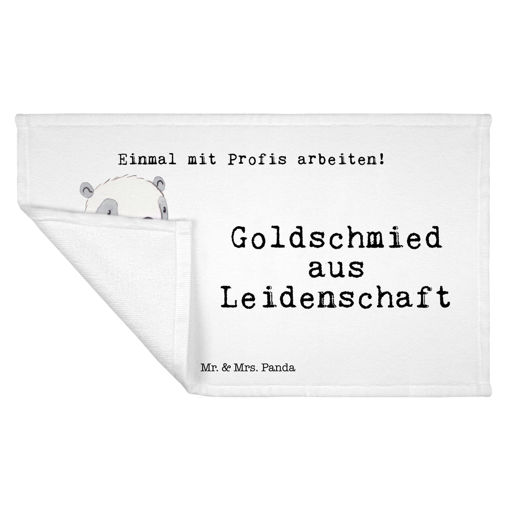 Gäste Handtuch Goldschmied aus Leidenschaft Gästetuch, Reisehandtuch, Sport Handtuch, Frottier, Kinder Handtuch, Beruf, Ausbildung, Jubiläum, Abschied, Rente, Kollege, Kollegin, Geschenk, Schenken, Arbeitskollege, Mitarbeiter, Firma, Danke, Dankeschön, Juwelier, Goldschmied, Schmied, Schmuckwarenhändler, Schmuckgeschäft, Eröffnung