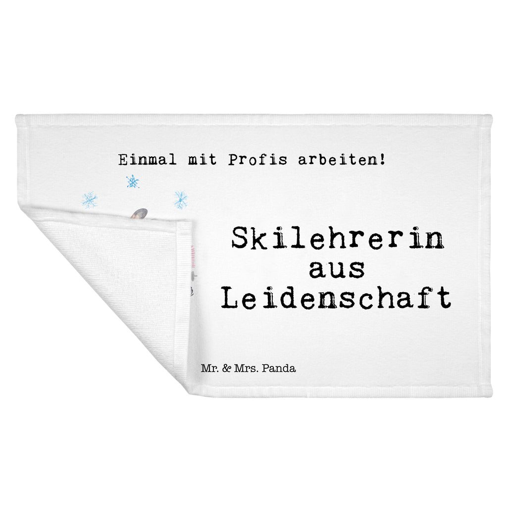Gäste Handtuch Skilehrerin aus Leidenschaft Gästetuch, Reisehandtuch, Sport Handtuch, Frottier, Kinder Handtuch, Beruf, Ausbildung, Jubiläum, Abschied, Rente, Kollege, Kollegin, Geschenk, Schenken, Arbeitskollege, Mitarbeiter, Firma, Danke, Dankeschön