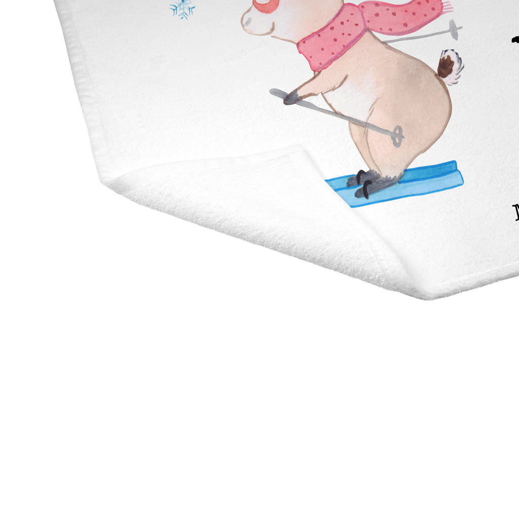 Gäste Handtuch Skilehrerin aus Leidenschaft Gästetuch, Reisehandtuch, Sport Handtuch, Frottier, Kinder Handtuch, Beruf, Ausbildung, Jubiläum, Abschied, Rente, Kollege, Kollegin, Geschenk, Schenken, Arbeitskollege, Mitarbeiter, Firma, Danke, Dankeschön