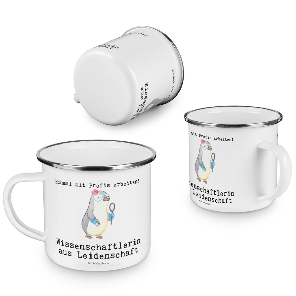 Camping Emaille Tasse Wissenschaftlerin aus Leidenschaft Campingtasse, Trinkbecher, Metalltasse, Outdoor Tasse, Emaille Trinkbecher, Blechtasse Outdoor, Emaille Campingbecher, Edelstahl Trinkbecher, Metalltasse für Camping, Kaffee Blechtasse, Camping Tasse Metall, Beruf, Ausbildung, Jubiläum, Abschied, Rente, Kollege, Kollegin, Geschenk, Schenken, Arbeitskollege, Mitarbeiter, Firma, Danke, Dankeschön, Wissenschaftlerin, Forscherin, Akademikerin, Universität, Forschungseinrichtung