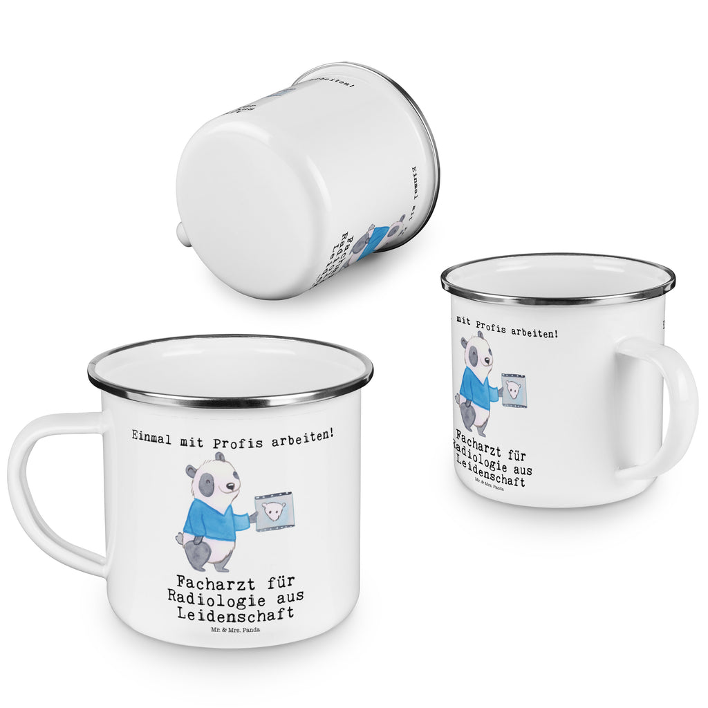 Camping Emaille Tasse Facharzt für Radiologie aus Leidenschaft Campingtasse, Trinkbecher, Metalltasse, Outdoor Tasse, Emaille Trinkbecher, Blechtasse Outdoor, Emaille Campingbecher, Edelstahl Trinkbecher, Metalltasse für Camping, Kaffee Blechtasse, Camping Tasse Metall, Beruf, Ausbildung, Jubiläum, Abschied, Rente, Kollege, Kollegin, Geschenk, Schenken, Arbeitskollege, Mitarbeiter, Firma, Danke, Dankeschön