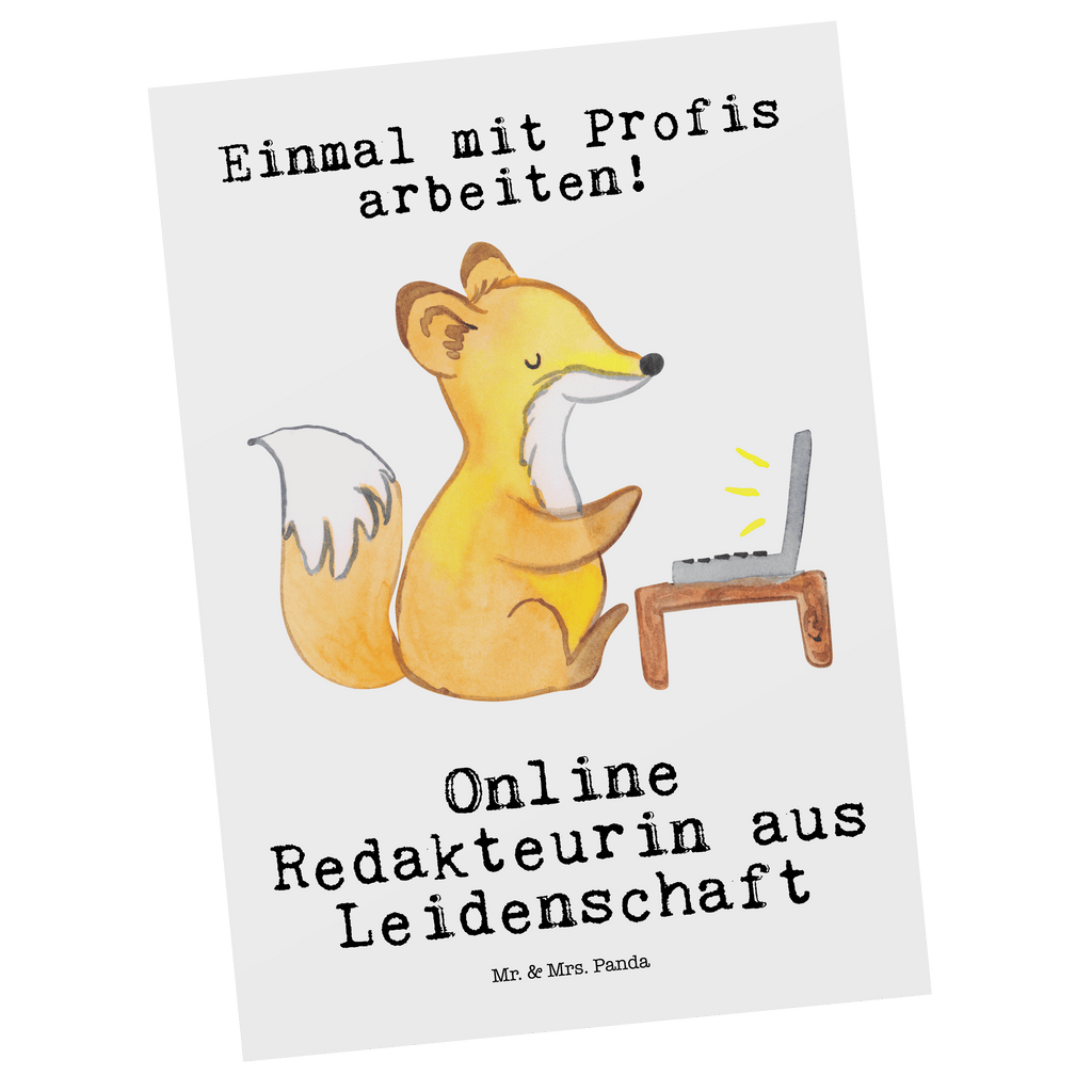 Postkarte Online Redakteurin aus Leidenschaft Geschenkkarte, Grußkarte, Karte, Einladung, Ansichtskarte, Geburtstagskarte, Einladungskarte, Beruf, Ausbildung, Jubiläum, Abschied, Rente, Kollege, Kollegin, Geschenk, Schenken, Arbeitskollege, Mitarbeiter, Firma, Danke, Dankeschön