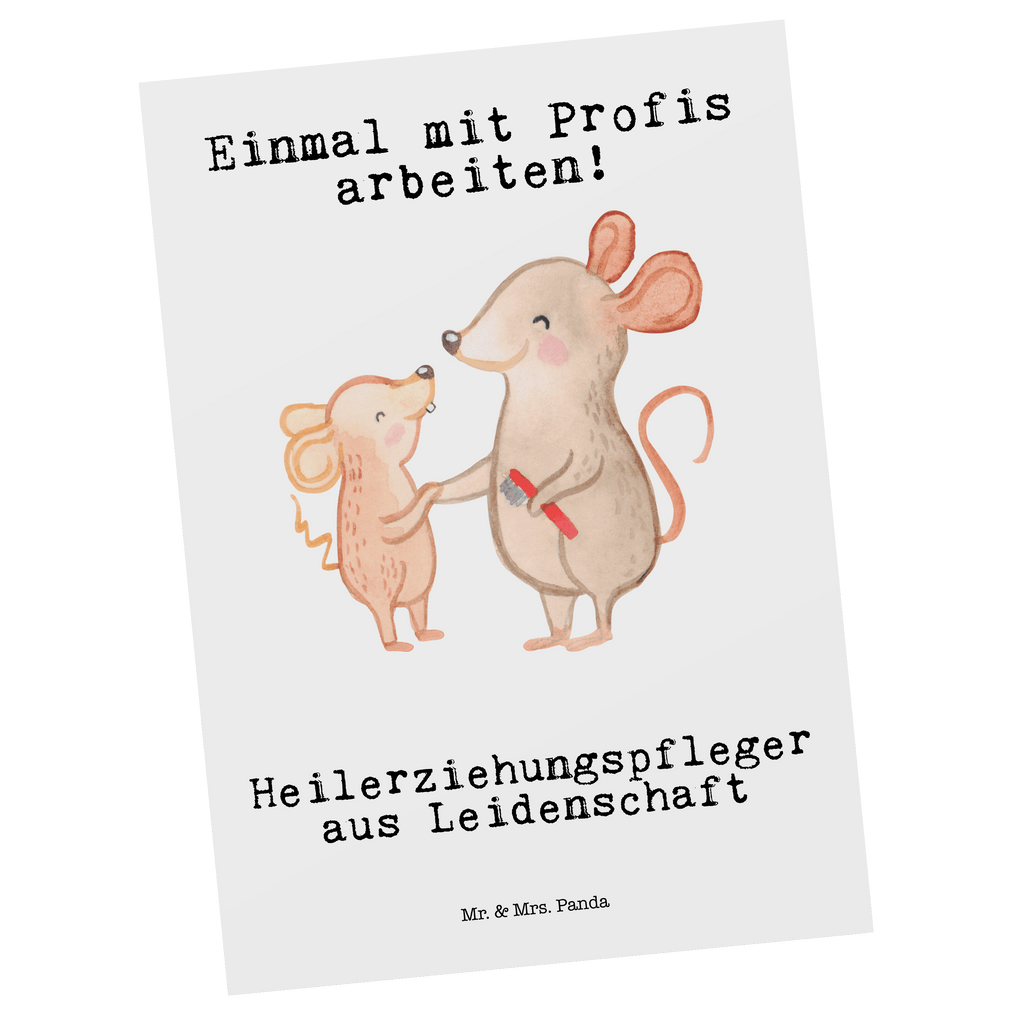 Postkarte Heilerziehungspfleger aus Leidenschaft Geschenkkarte, Grußkarte, Karte, Einladung, Ansichtskarte, Geburtstagskarte, Einladungskarte, Dankeskarte, Beruf, Ausbildung, Jubiläum, Abschied, Rente, Kollege, Kollegin, Geschenk, Schenken, Arbeitskollege, Mitarbeiter, Firma, Danke, Dankeschön, Heilerziehungspfleger, Heilpädagoge