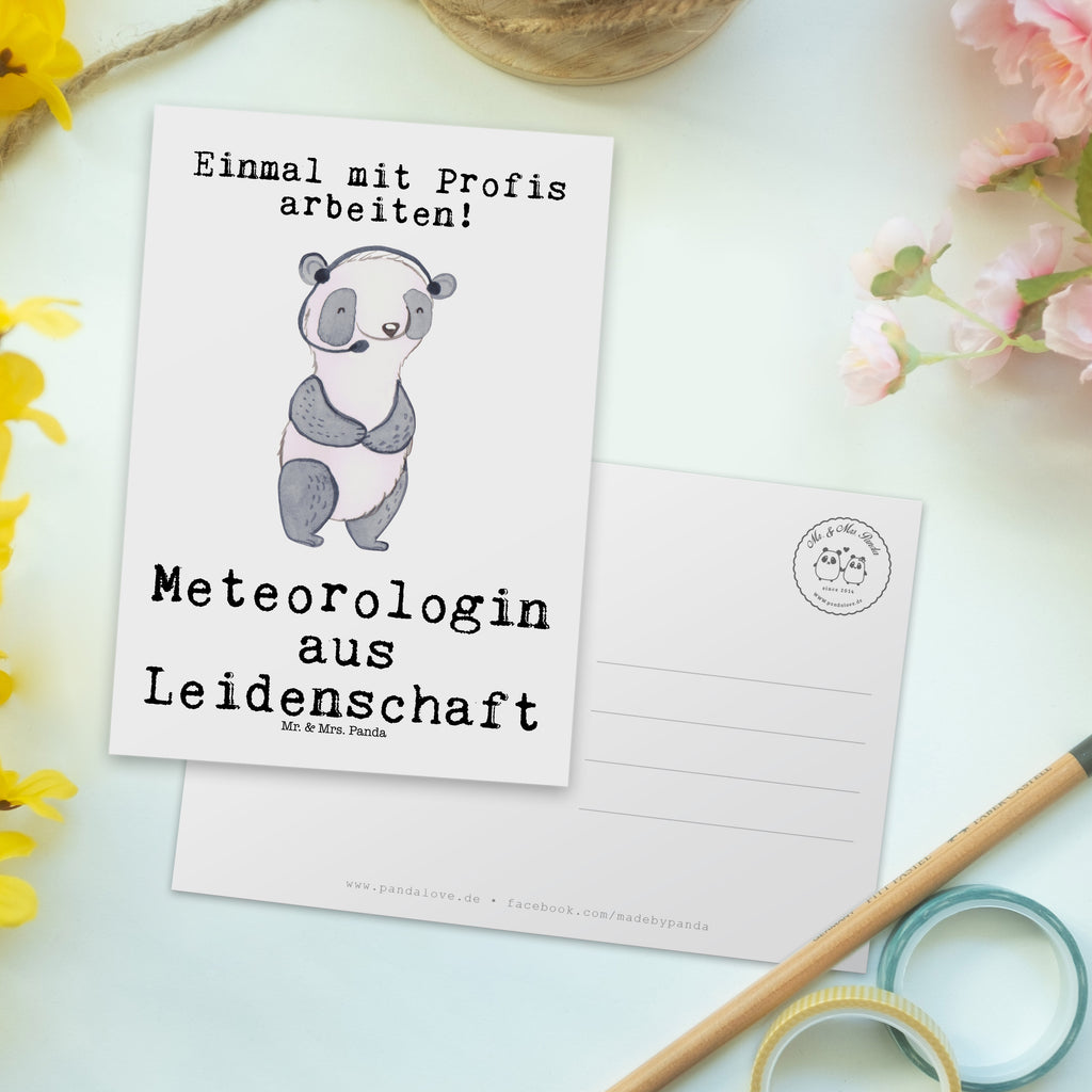 Postkarte Meteorologin aus Leidenschaft Geschenkkarte, Grußkarte, Karte, Einladung, Ansichtskarte, Geburtstagskarte, Einladungskarte, Dankeskarte, Beruf, Ausbildung, Jubiläum, Abschied, Rente, Kollege, Kollegin, Geschenk, Schenken, Arbeitskollege, Mitarbeiter, Firma, Danke, Dankeschön