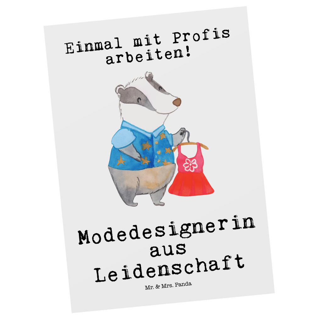Postkarte Modedesignerin aus Leidenschaft Geschenkkarte, Grußkarte, Karte, Einladung, Ansichtskarte, Geburtstagskarte, Einladungskarte, Dankeskarte, Beruf, Ausbildung, Jubiläum, Abschied, Rente, Kollege, Kollegin, Geschenk, Schenken, Arbeitskollege, Mitarbeiter, Firma, Danke, Dankeschön, Modedesignerin, Fashion Designerin, Modeschöpferin