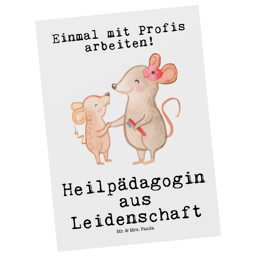 Postkarte Heilpädagogin aus Leidenschaft Geschenkkarte, Grußkarte, Karte, Einladung, Ansichtskarte, Geburtstagskarte, Einladungskarte, Beruf, Ausbildung, Jubiläum, Abschied, Rente, Kollege, Kollegin, Geschenk, Schenken, Arbeitskollege, Mitarbeiter, Firma, Danke, Dankeschön, Heilpädagogin, Heilpädagogik, Studium