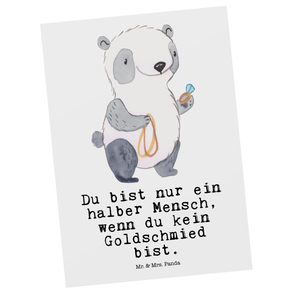 Postkarte Goldschmied mit Herz Geschenkkarte, Grußkarte, Karte, Einladung, Ansichtskarte, Geburtstagskarte, Einladungskarte, Dankeskarte, Beruf, Ausbildung, Jubiläum, Abschied, Rente, Kollege, Kollegin, Geschenk, Schenken, Arbeitskollege, Mitarbeiter, Firma, Danke, Dankeschön, Juwelier, Goldschmied, Schmied, Schmuckwarenhändler, Schmuckgeschäft, Eröffnung