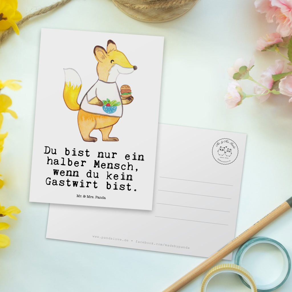 Postkarte Gastwirt mit Herz Geschenkkarte, Grußkarte, Karte, Einladung, Ansichtskarte, Geburtstagskarte, Einladungskarte, Dankeskarte, Beruf, Ausbildung, Jubiläum, Abschied, Rente, Kollege, Kollegin, Geschenk, Schenken, Arbeitskollege, Mitarbeiter, Firma, Danke, Dankeschön, Kneipenwirt, Gastwirt, Gaststätte, Kneipe, Eröffnung, Barkeeper, Bartender, Rum, Bar