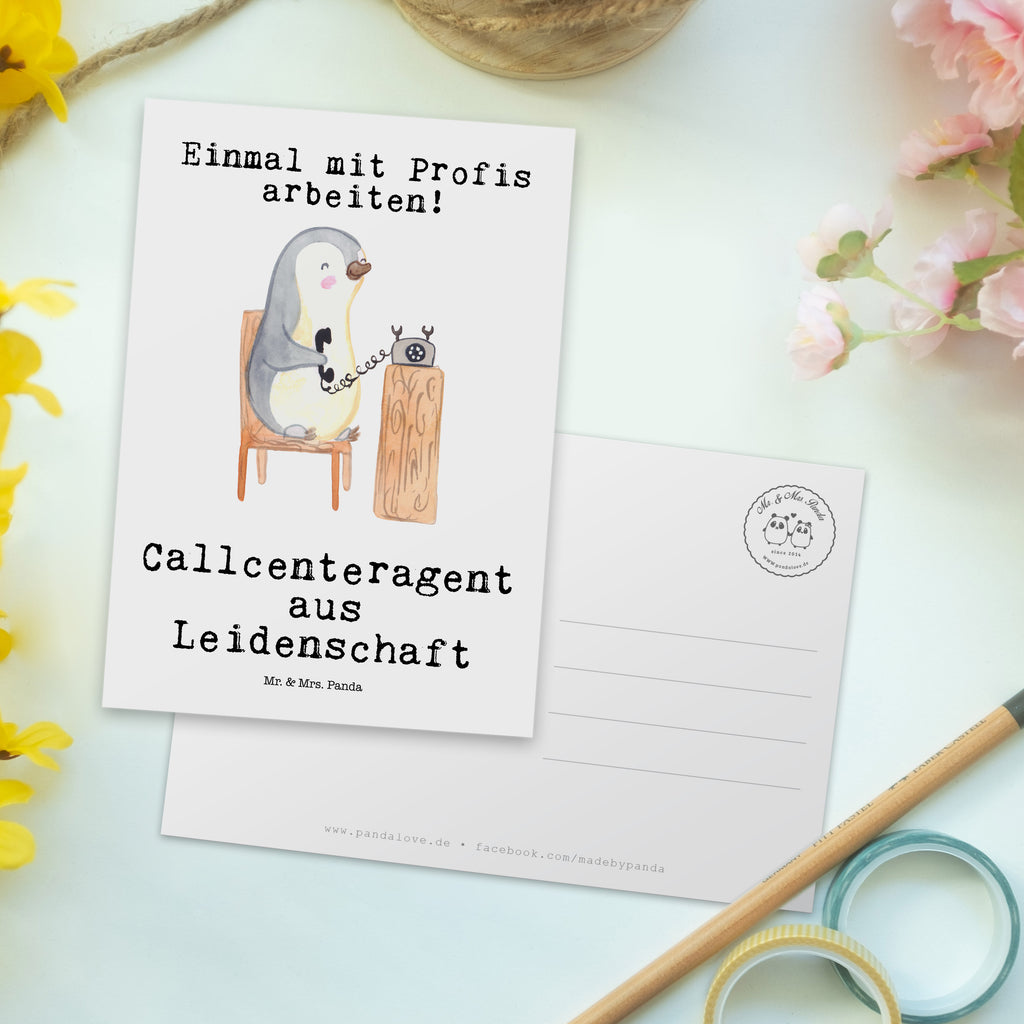 Postkarte Callcenteragent aus Leidenschaft Geschenkkarte, Grußkarte, Karte, Einladung, Ansichtskarte, Geburtstagskarte, Einladungskarte, Dankeskarte, Beruf, Ausbildung, Jubiläum, Abschied, Rente, Kollege, Kollegin, Geschenk, Schenken, Arbeitskollege, Mitarbeiter, Firma, Danke, Dankeschön, Kundendienstmitarbeiter, Callcenteragent, customer service, backoffice mitarbeiter