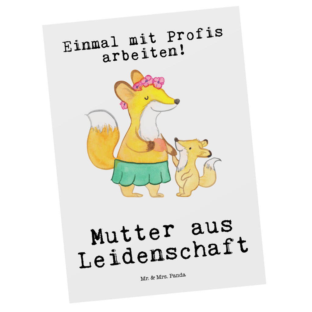 Postkarte Mutter aus Leidenschaft Geschenkkarte, Grußkarte, Karte, Einladung, Ansichtskarte, Geburtstagskarte, Einladungskarte, Dankeskarte, Beruf, Ausbildung, Jubiläum, Abschied, Rente, Kollege, Kollegin, Geschenk, Schenken, Arbeitskollege, Mitarbeiter, Firma, Danke, Dankeschön