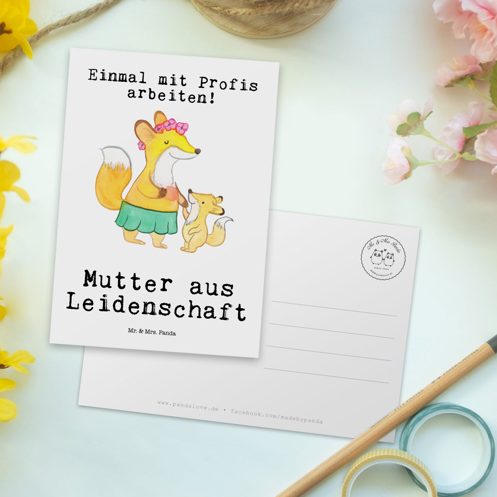 Postkarte Mutter aus Leidenschaft Geschenkkarte, Grußkarte, Karte, Einladung, Ansichtskarte, Geburtstagskarte, Einladungskarte, Dankeskarte, Beruf, Ausbildung, Jubiläum, Abschied, Rente, Kollege, Kollegin, Geschenk, Schenken, Arbeitskollege, Mitarbeiter, Firma, Danke, Dankeschön