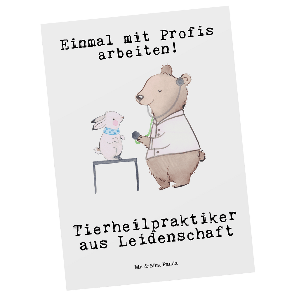 Postkarte Tierheilpraktiker aus Leidenschaft Geschenkkarte, Grußkarte, Karte, Einladung, Ansichtskarte, Geburtstagskarte, Einladungskarte, Dankeskarte, Beruf, Ausbildung, Jubiläum, Abschied, Rente, Kollege, Kollegin, Geschenk, Schenken, Arbeitskollege, Mitarbeiter, Firma, Danke, Dankeschön