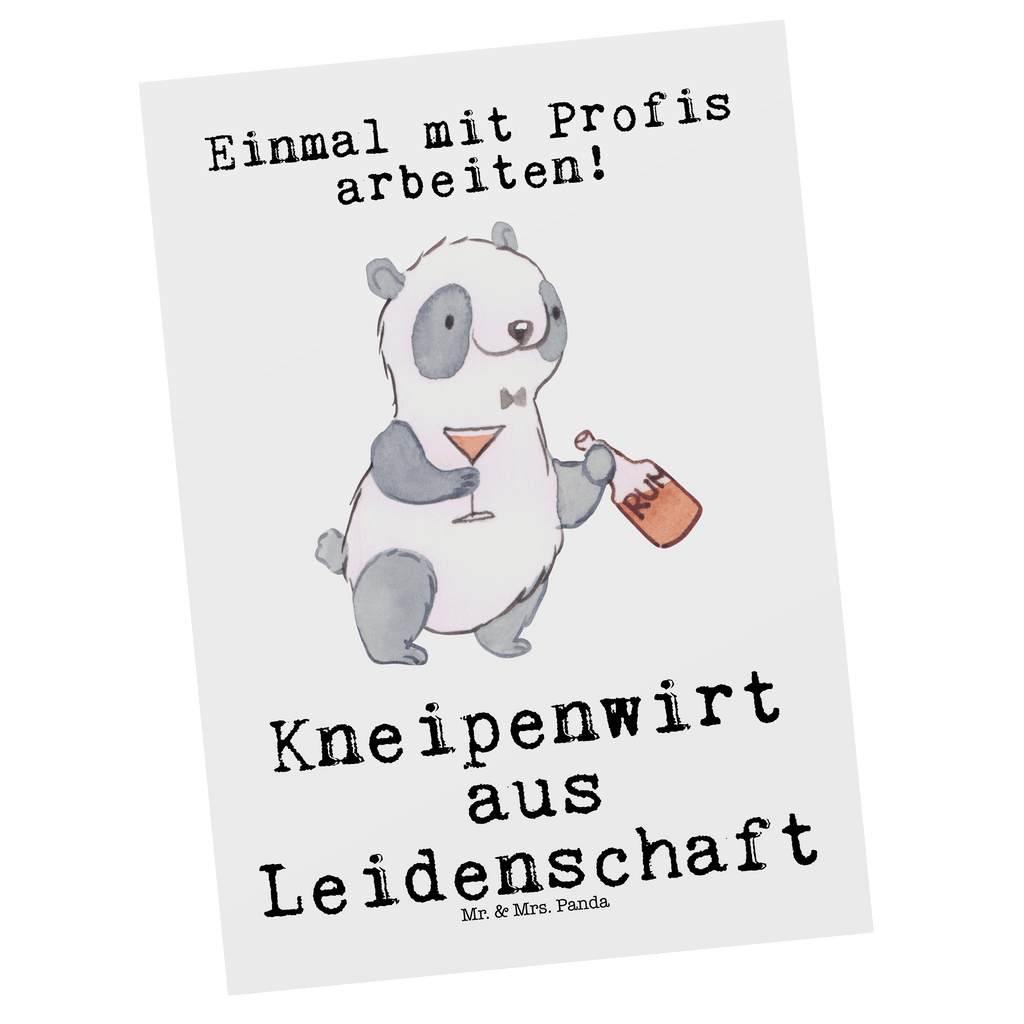 Postkarte Kneipenwirt aus Leidenschaft Geschenkkarte, Grußkarte, Karte, Einladung, Ansichtskarte, Geburtstagskarte, Einladungskarte, Dankeskarte, Beruf, Ausbildung, Jubiläum, Abschied, Rente, Kollege, Kollegin, Geschenk, Schenken, Arbeitskollege, Mitarbeiter, Firma, Danke, Dankeschön, Kneipenwirt, Gastwirt, Gaststätte, Kneipe, Eröffnung, Barkeeper, Bartender, Rum, Bar