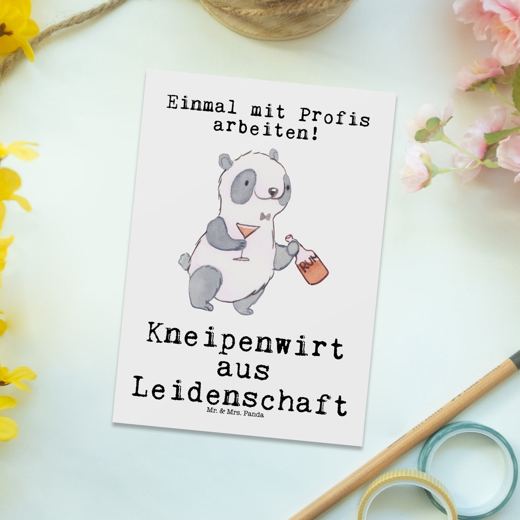 Postkarte Kneipenwirt aus Leidenschaft Geschenkkarte, Grußkarte, Karte, Einladung, Ansichtskarte, Geburtstagskarte, Einladungskarte, Dankeskarte, Beruf, Ausbildung, Jubiläum, Abschied, Rente, Kollege, Kollegin, Geschenk, Schenken, Arbeitskollege, Mitarbeiter, Firma, Danke, Dankeschön, Kneipenwirt, Gastwirt, Gaststätte, Kneipe, Eröffnung, Barkeeper, Bartender, Rum, Bar