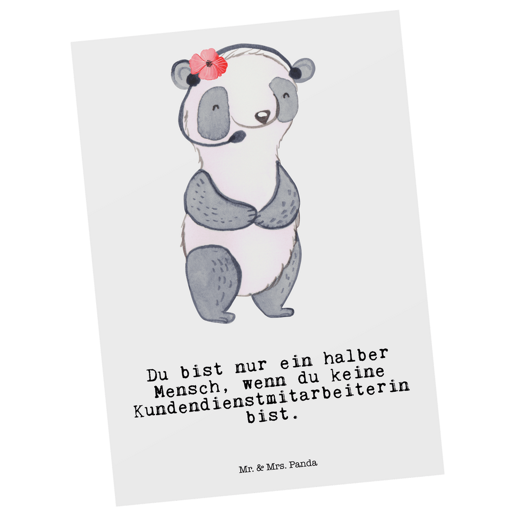 Postkarte Kundendienstmitarbeiterin mit Herz Geschenkkarte, Grußkarte, Karte, Einladung, Ansichtskarte, Geburtstagskarte, Einladungskarte, Dankeskarte, Beruf, Ausbildung, Jubiläum, Abschied, Rente, Kollege, Kollegin, Geschenk, Schenken, Arbeitskollege, Mitarbeiter, Firma, Danke, Dankeschön, Kundendienstmitarbeiterin, Callcenteragentin, customer service, backoffice mitarbeiter