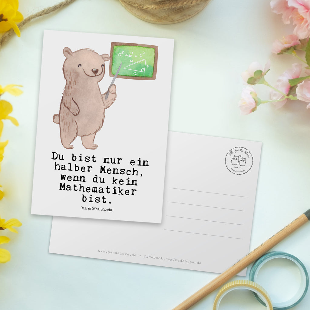 Postkarte Mathematiker mit Herz Geschenkkarte, Grußkarte, Karte, Einladung, Ansichtskarte, Geburtstagskarte, Einladungskarte, Dankeskarte, Beruf, Ausbildung, Jubiläum, Abschied, Rente, Kollege, Kollegin, Geschenk, Schenken, Arbeitskollege, Mitarbeiter, Firma, Danke, Dankeschön, Mathematiker, Mathematik Studium, Student Mathe, Bachelor, Master, Rechenkünstler, Zahlenmensch