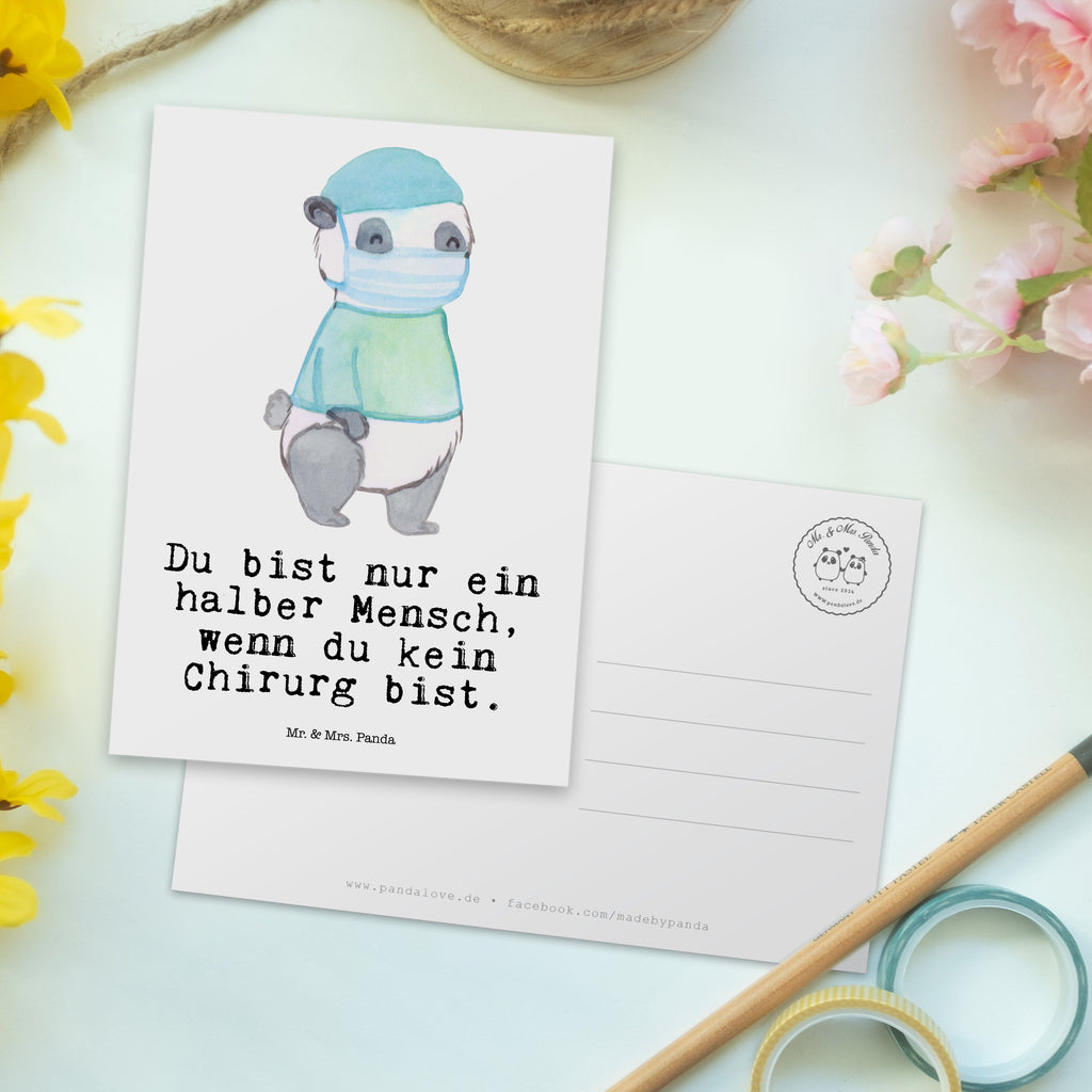 Postkarte Chirurg mit Herz Geschenkkarte, Grußkarte, Karte, Einladung, Ansichtskarte, Geburtstagskarte, Einladungskarte, Dankeskarte, Beruf, Ausbildung, Jubiläum, Abschied, Rente, Kollege, Kollegin, Geschenk, Schenken, Arbeitskollege, Mitarbeiter, Firma, Danke, Dankeschön, Chirurg, Unfallchirurg, Notfallchirurg, Krankenhaus, Arzt, Mediziner