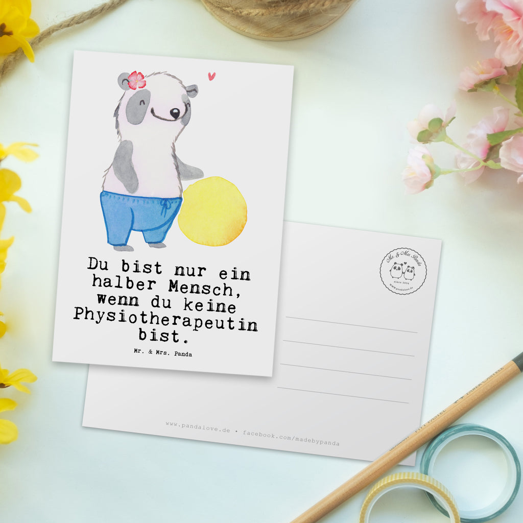 Postkarte Physiotherapeutin mit Herz Geschenkkarte, Grußkarte, Karte, Einladung, Ansichtskarte, Geburtstagskarte, Einladungskarte, Dankeskarte, Beruf, Ausbildung, Jubiläum, Abschied, Rente, Kollege, Kollegin, Geschenk, Schenken, Arbeitskollege, Mitarbeiter, Firma, Danke, Dankeschön
