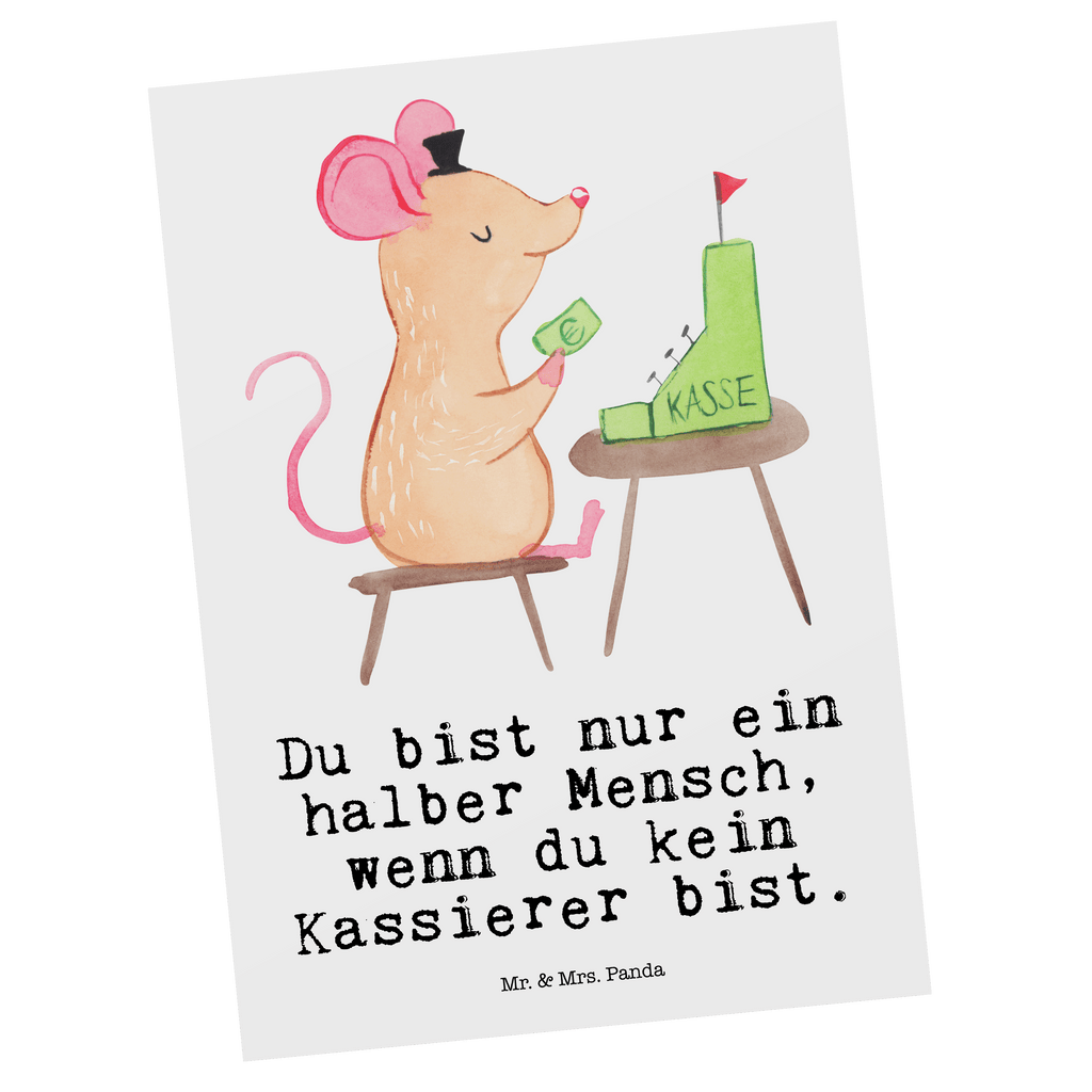 Postkarte Kassierer mit Herz Geschenkkarte, Grußkarte, Karte, Einladung, Ansichtskarte, Geburtstagskarte, Einladungskarte, Dankeskarte, Beruf, Ausbildung, Jubiläum, Abschied, Rente, Kollege, Kollegin, Geschenk, Schenken, Arbeitskollege, Mitarbeiter, Firma, Danke, Dankeschön, Kassierer, Kassenwart, Mitarbeiter Kasse