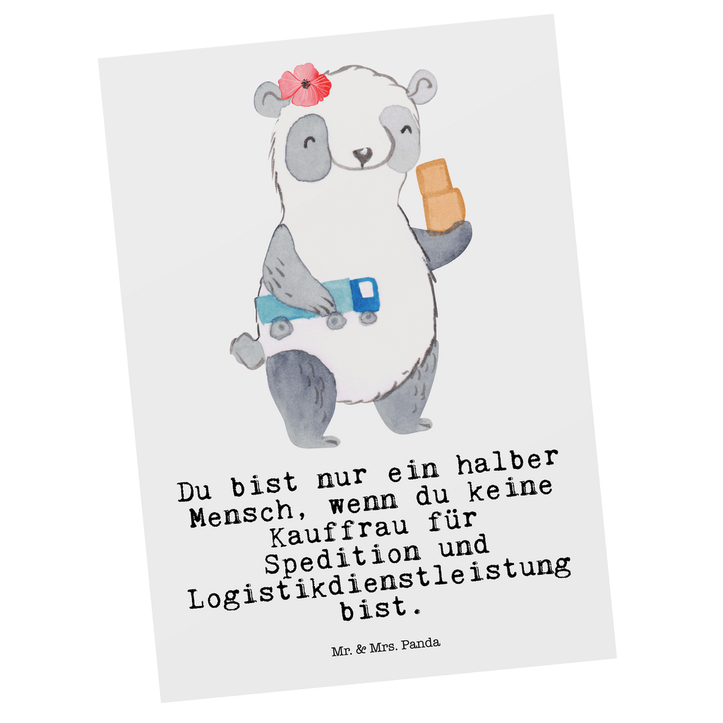 Postkarte Kauffrau für Spedition und Logistikdienstleistung mit Herz Geschenkkarte, Grußkarte, Karte, Einladung, Ansichtskarte, Geburtstagskarte, Einladungskarte, Dankeskarte, Beruf, Ausbildung, Jubiläum, Abschied, Rente, Kollege, Kollegin, Geschenk, Schenken, Arbeitskollege, Mitarbeiter, Firma, Danke, Dankeschön, Abschlussprüfung, Kauffrau für Spedition und Logistikdienstleistung, Ausbildungsgeschenk, Logistikerin, Speditionsmitarbeiterin