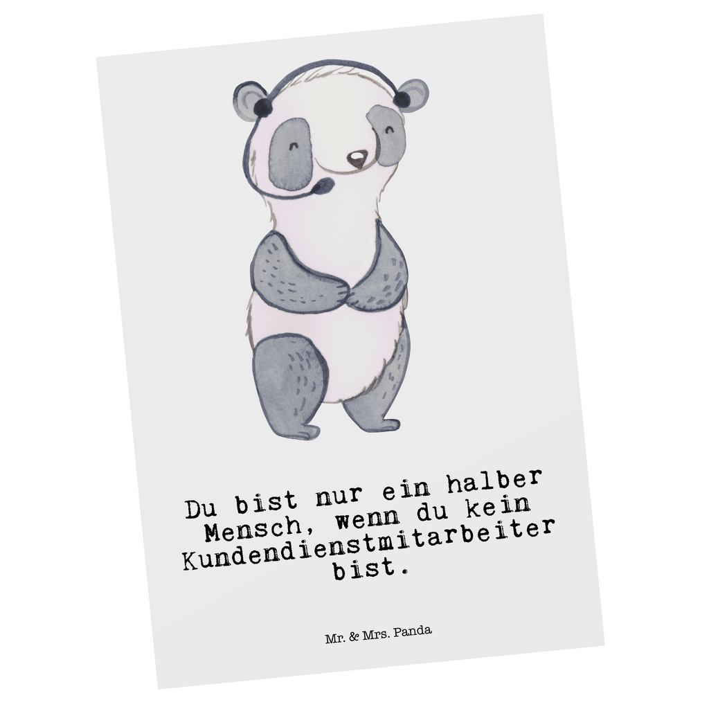 Postkarte Kundendienstmitarbeiter mit Herz Geschenkkarte, Grußkarte, Karte, Einladung, Ansichtskarte, Geburtstagskarte, Einladungskarte, Beruf, Ausbildung, Jubiläum, Abschied, Rente, Kollege, Kollegin, Geschenk, Schenken, Arbeitskollege, Mitarbeiter, Firma, Danke, Dankeschön, Kundendienstmitarbeiter, Callcenteragent, customer service, backoffice mitarbeiter