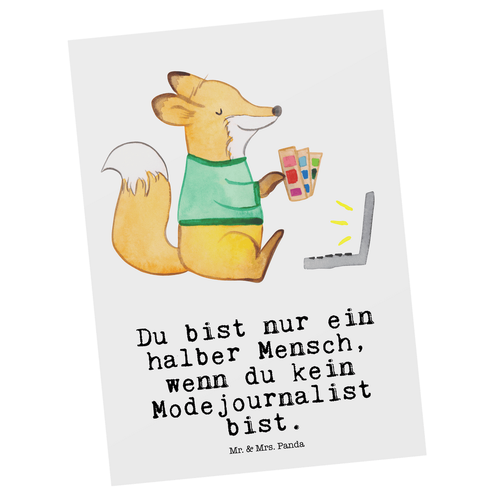 Postkarte Modejournalist mit Herz Geschenkkarte, Grußkarte, Karte, Einladung, Ansichtskarte, Geburtstagskarte, Einladungskarte, Dankeskarte, Beruf, Ausbildung, Jubiläum, Abschied, Rente, Kollege, Kollegin, Geschenk, Schenken, Arbeitskollege, Mitarbeiter, Firma, Danke, Dankeschön, Modejournalist, Journalist, Reporter, Redakteur, Pressebüro, Studium