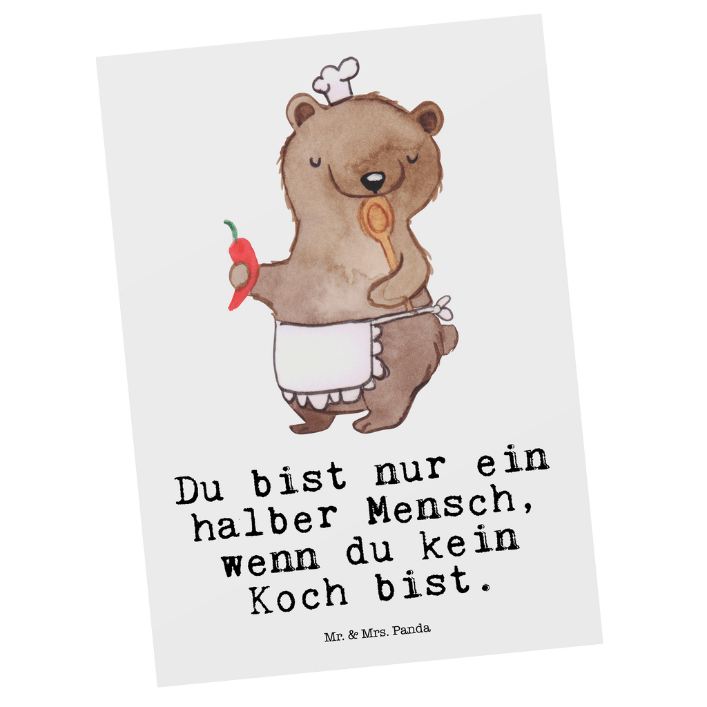 Postkarte Koch mit Herz Geschenkkarte, Grußkarte, Karte, Einladung, Ansichtskarte, Geburtstagskarte, Einladungskarte, Beruf, Ausbildung, Jubiläum, Abschied, Rente, Kollege, Kollegin, Geschenk, Schenken, Arbeitskollege, Mitarbeiter, Firma, Danke, Dankeschön, Koch, Chefkoch, Küchenchef, Küchenmeister, Schiffskoch, Sternekoch, Fernsehkoch, Restaurant