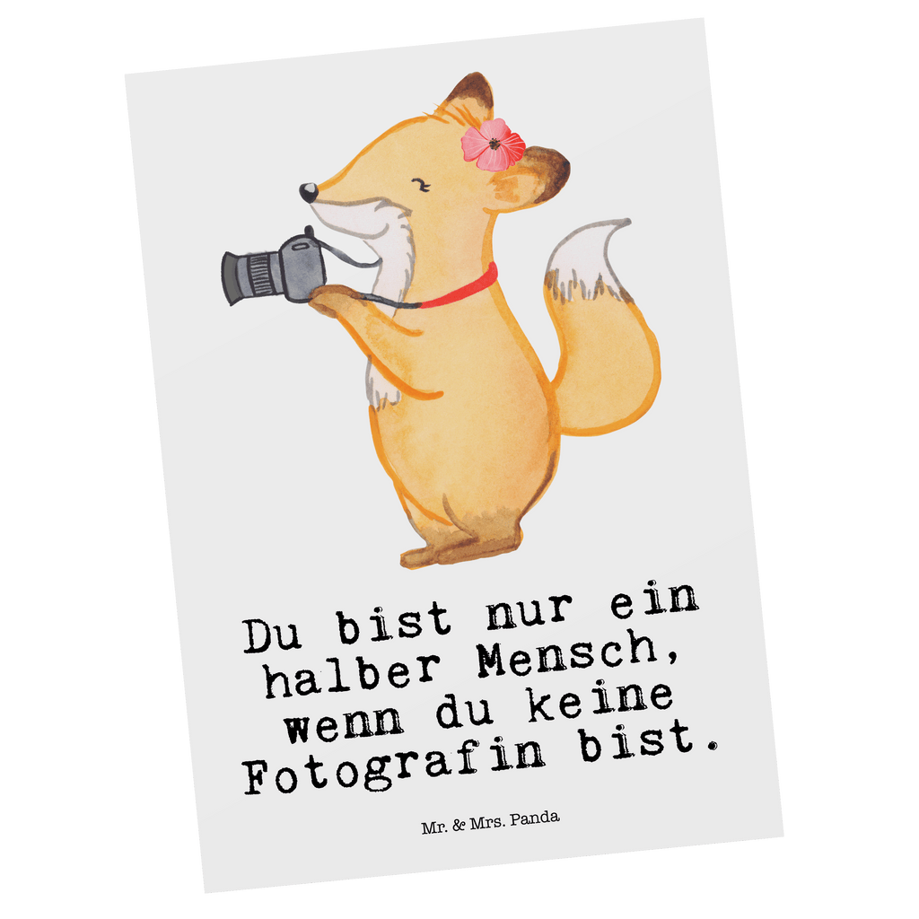 Postkarte Fotografin mit Herz Geschenkkarte, Grußkarte, Karte, Einladung, Ansichtskarte, Geburtstagskarte, Einladungskarte, Beruf, Ausbildung, Jubiläum, Abschied, Rente, Kollege, Kollegin, Geschenk, Schenken, Arbeitskollege, Mitarbeiter, Firma, Danke, Dankeschön, Fotografin, Fotoreporterin, Hobbyfotografin, Hochzeitsfotografin, Fotografie, Profi Fotografin