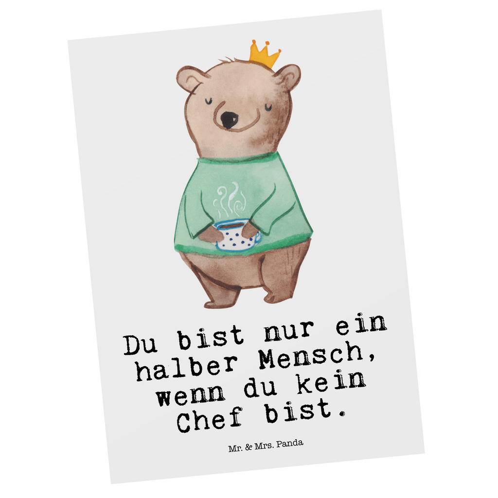 Postkarte Chef mit Herz Geschenkkarte, Grußkarte, Karte, Einladung, Ansichtskarte, Geburtstagskarte, Einladungskarte, Dankeskarte, Beruf, Ausbildung, Jubiläum, Abschied, Rente, Kollege, Kollegin, Geschenk, Schenken, Arbeitskollege, Mitarbeiter, Firma, Danke, Dankeschön, CEO, Chef, Führungskraft, Geschäftsinhaber, Firmeninhaber, Unternehmensinhaber, Direktor, Leiter