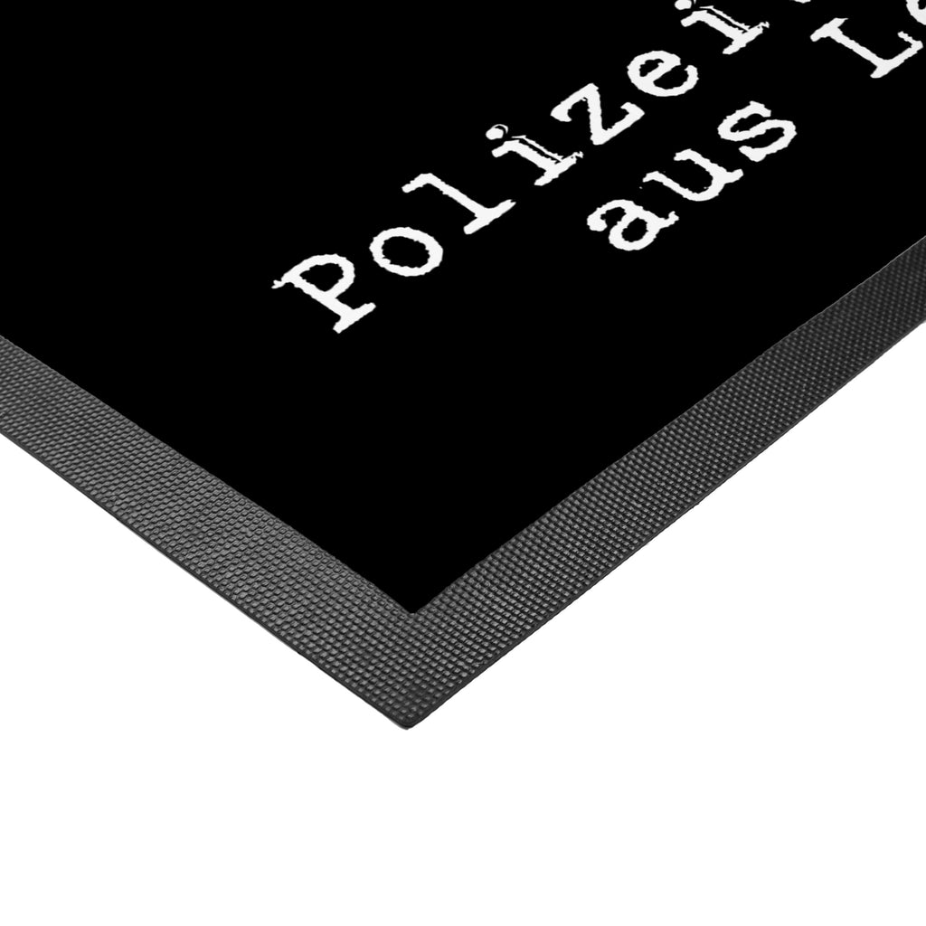 Fußmatte Polizeivollzugsbeamter aus Leidenschaft Polizeivollzugsbeamter, Polizist, Polizei Türvorleger, Schmutzmatte, Fußabtreter, Matte, Schmutzfänger, Fußabstreifer, Schmutzfangmatte, Türmatte, Motivfußmatte,  Haustürmatte, Vorleger  Beruf, Ausbildung, Jubiläum, Abschied, Rente, Kollege, Kollegin, Geschenk, Schenken, Arbeitskollege, Mitarbeiter, Firma, Danke, Dankeschön
