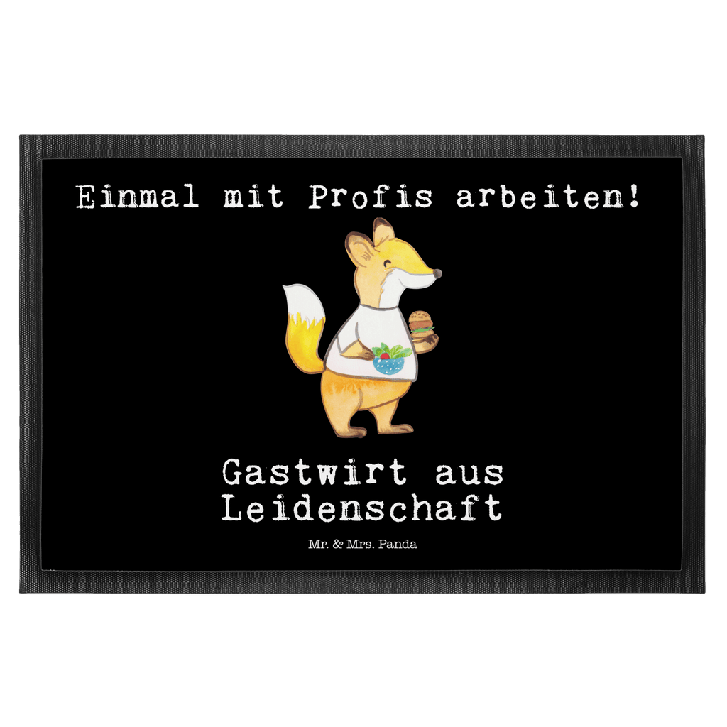 Fußmatte Gastwirt aus Leidenschaft Kneipenwirt, Gastwirt, Gaststätte, Kneipe, Eröffnung, Barkeeper, Bartender, Rum, Bar Türvorleger, Schmutzmatte, Fußabtreter, Matte, Schmutzfänger, Fußabstreifer, Schmutzfangmatte, Türmatte, Motivfußmatte,  Haustürmatte, Vorleger  Beruf, Ausbildung, Jubiläum, Abschied, Rente, Kollege, Kollegin, Geschenk, Schenken, Arbeitskollege, Mitarbeiter, Firma, Danke, Dankeschön