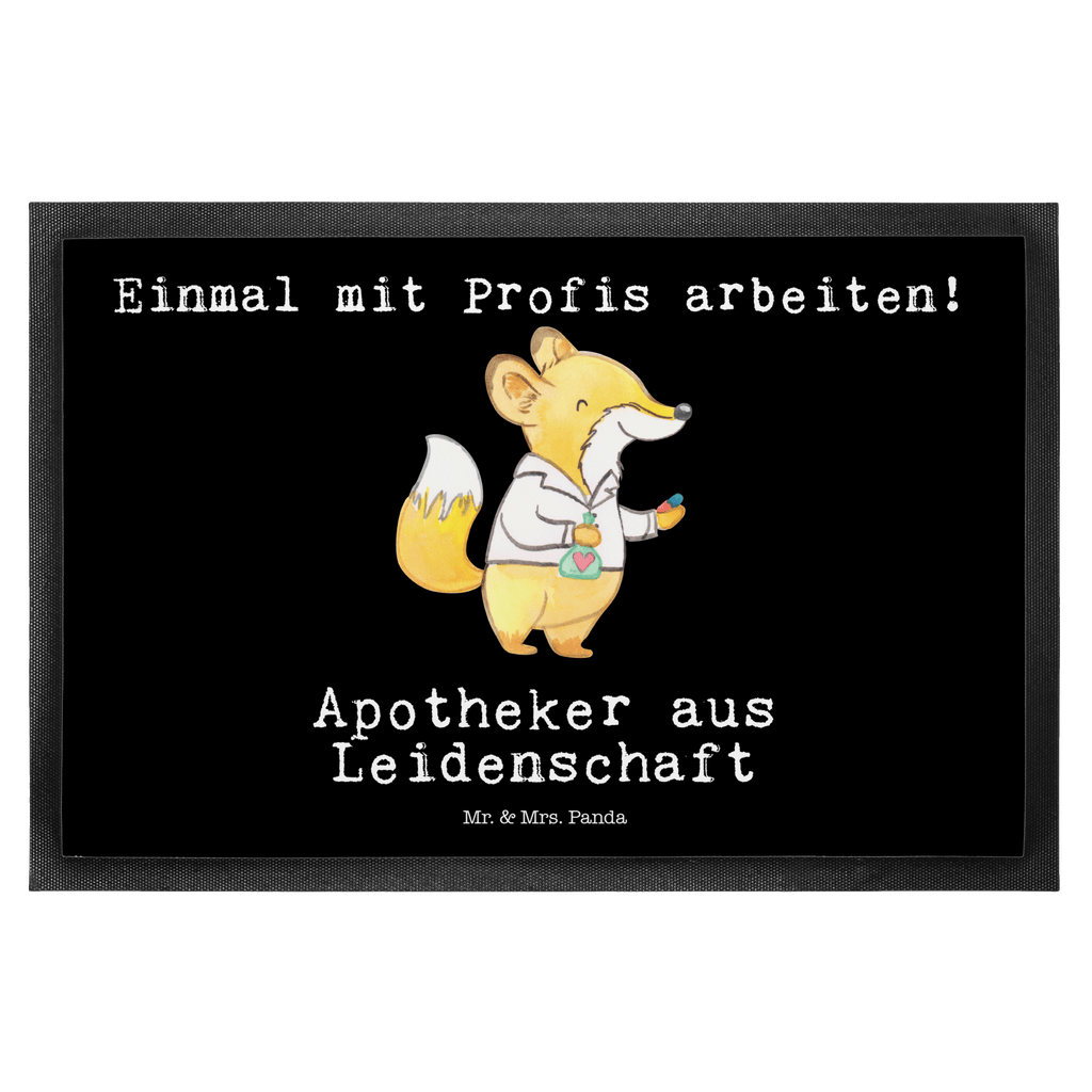 Fußmatte Apotheker aus Leidenschaft Apotheker, Pharmazie, Staatsexamen, Approbation, Eröffnung Apotheke Türvorleger, Schmutzmatte, Fußabtreter, Matte, Schmutzfänger, Fußabstreifer, Schmutzfangmatte, Türmatte, Motivfußmatte,  Haustürmatte, Vorleger  Beruf, Ausbildung, Jubiläum, Abschied, Rente, Kollege, Kollegin, Geschenk, Schenken, Arbeitskollege, Mitarbeiter, Firma, Danke, Dankeschön