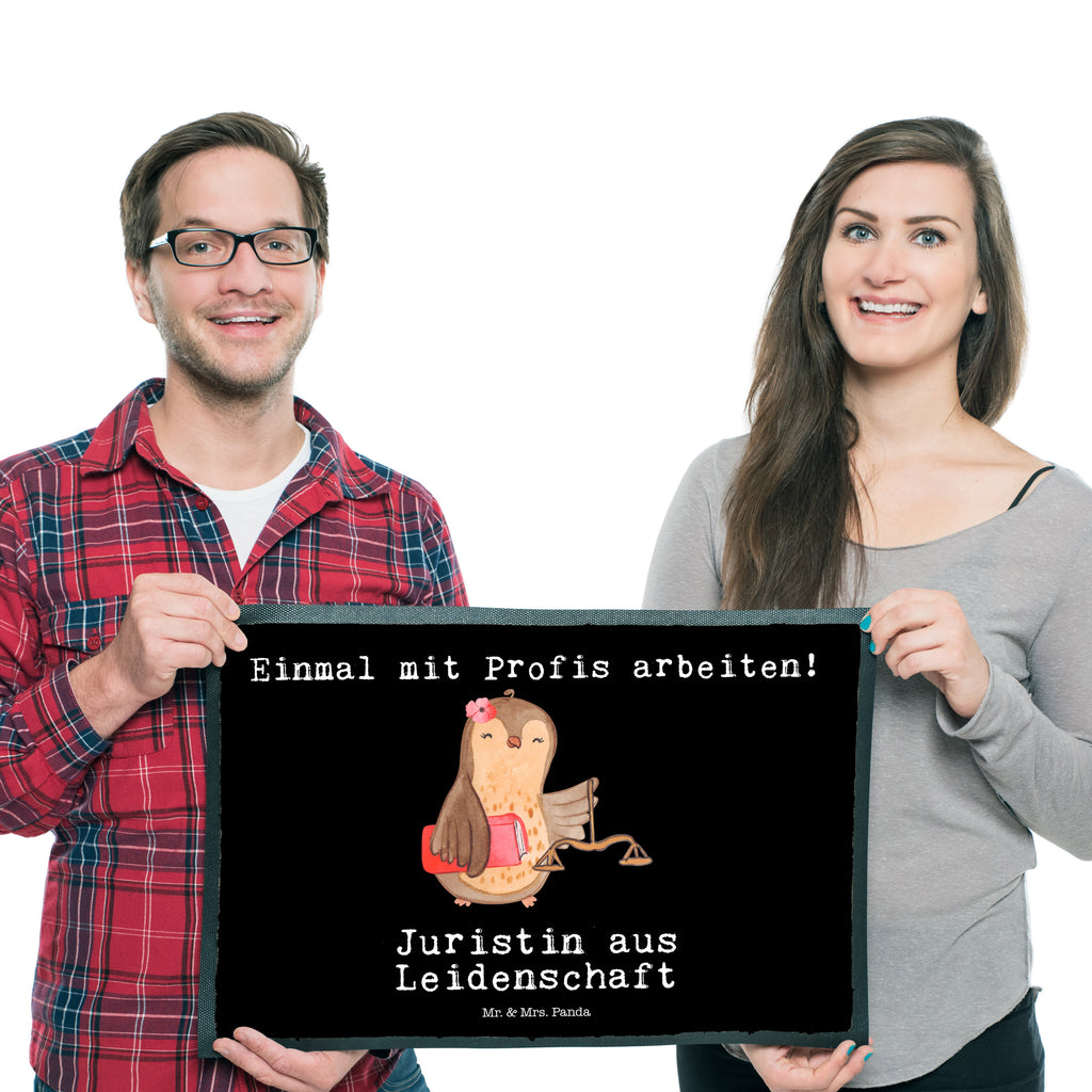 Fußmatte Juristin aus Leidenschaft Juristin, Anwältin, Jura Studium, Master of laws, Staatsexamen, Jurastudent, Anwaltskanzlei Türvorleger, Schmutzmatte, Fußabtreter, Matte, Schmutzfänger, Fußabstreifer, Schmutzfangmatte, Türmatte, Motivfußmatte,  Haustürmatte, Vorleger  Beruf, Ausbildung, Jubiläum, Abschied, Rente, Kollege, Kollegin, Geschenk, Schenken, Arbeitskollege, Mitarbeiter, Firma, Danke, Dankeschön